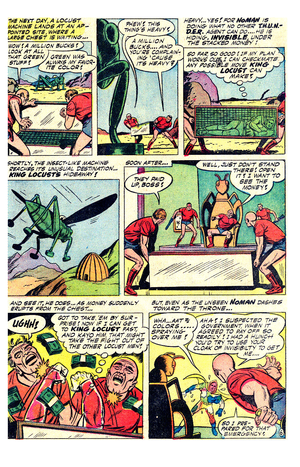 Read online T.H.U.N.D.E.R. Agents (1965) comic -  Issue #17 - 21