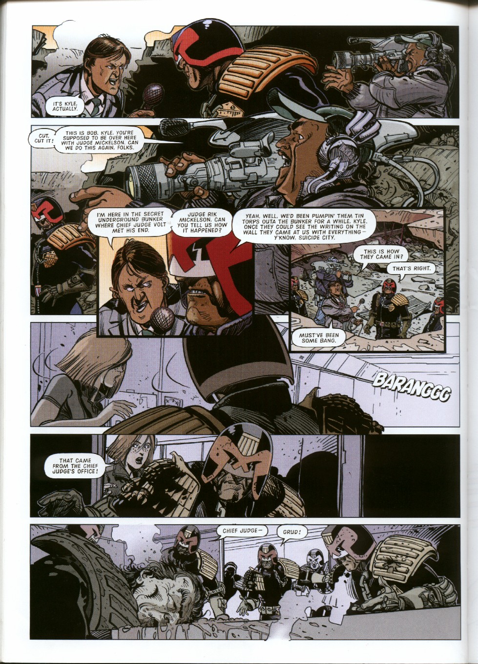 Read online Judge Dredd [Collections - Hamlyn | Mandarin] comic -  Issue # TPB Doomsday For Mega-City One - 124