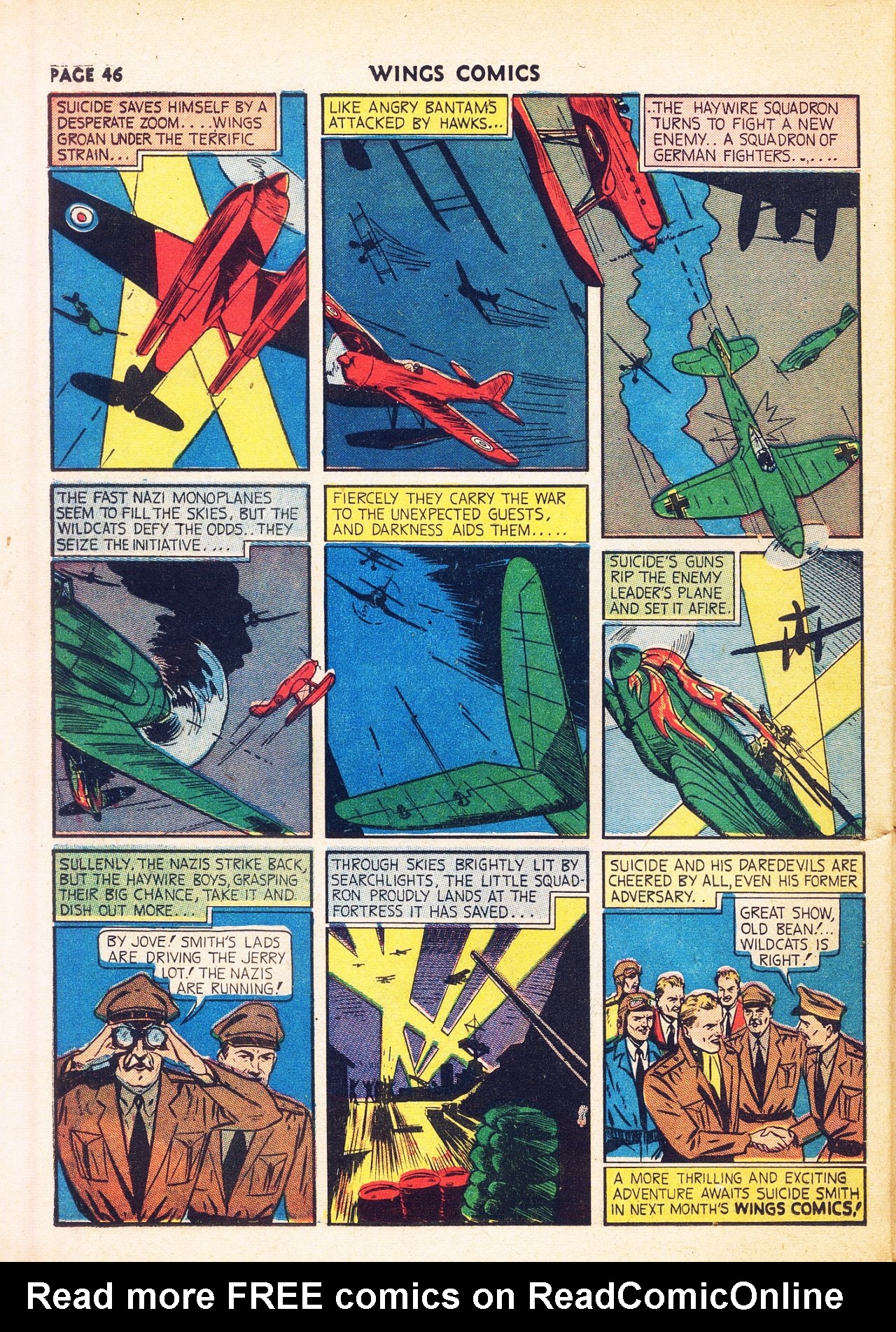 Read online Wings Comics comic -  Issue #8 - 48