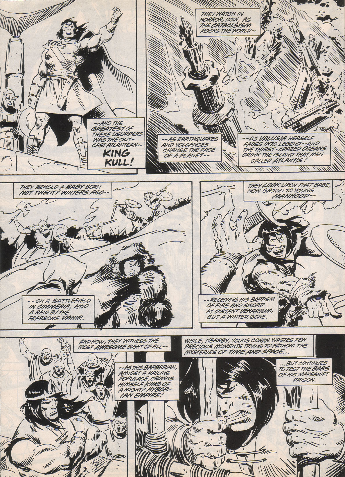 Read online The Savage Sword Of Conan comic -  Issue #222 - 15