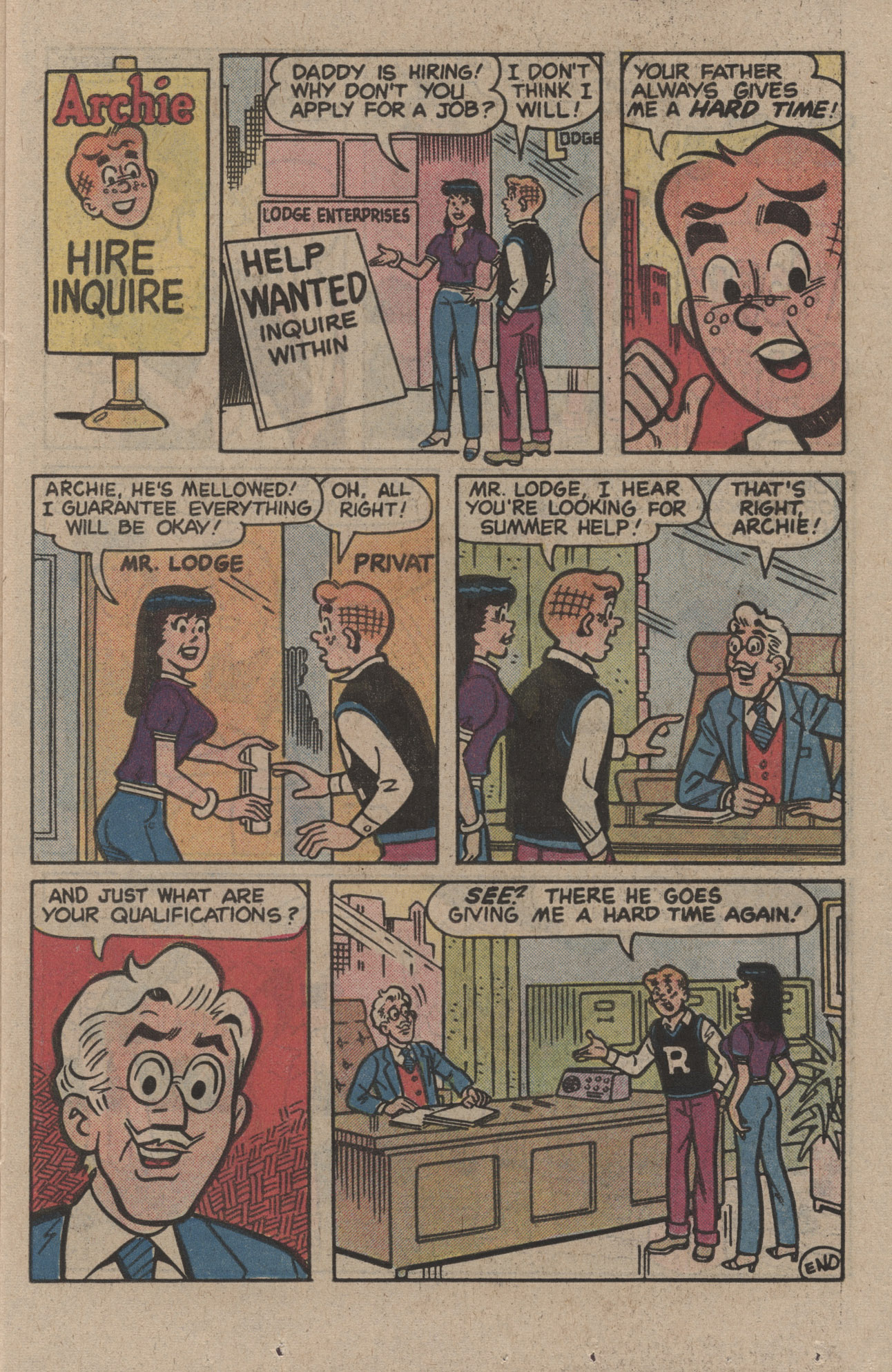 Read online Archie's Joke Book Magazine comic -  Issue #287 - 15