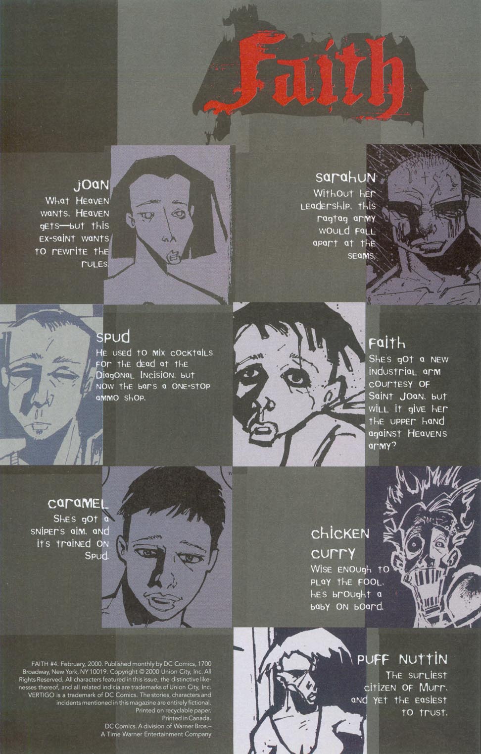 Read online Faith (1999) comic -  Issue #4 - 3