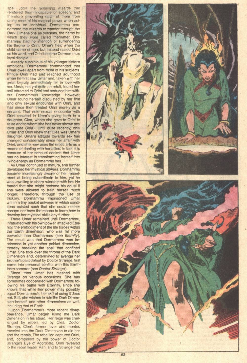 Read online The Official Handbook of the Marvel Universe Deluxe Edition comic -  Issue #13 - 65