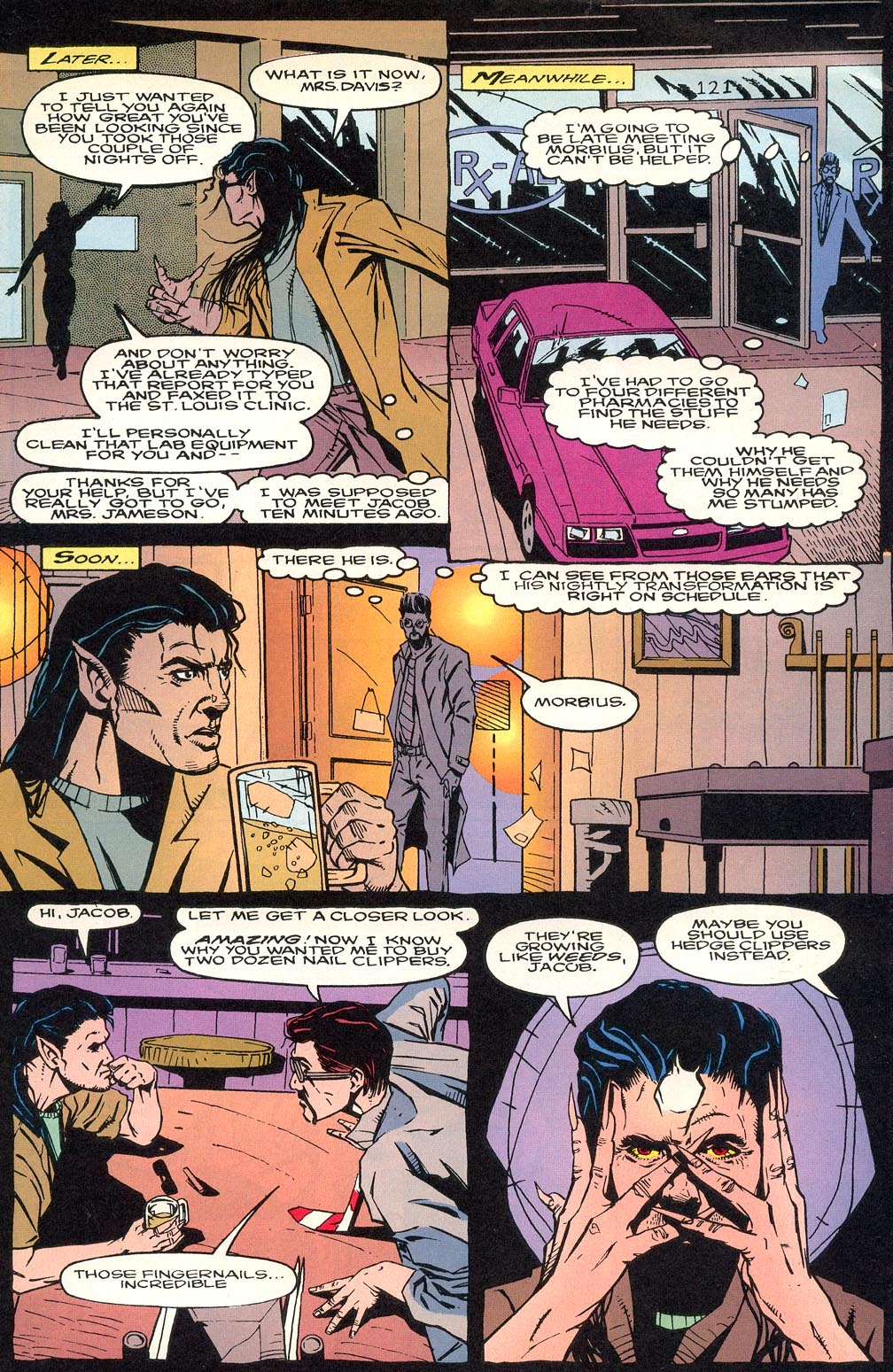 Read online Morbius: The Living Vampire (1992) comic -  Issue #30 - 5