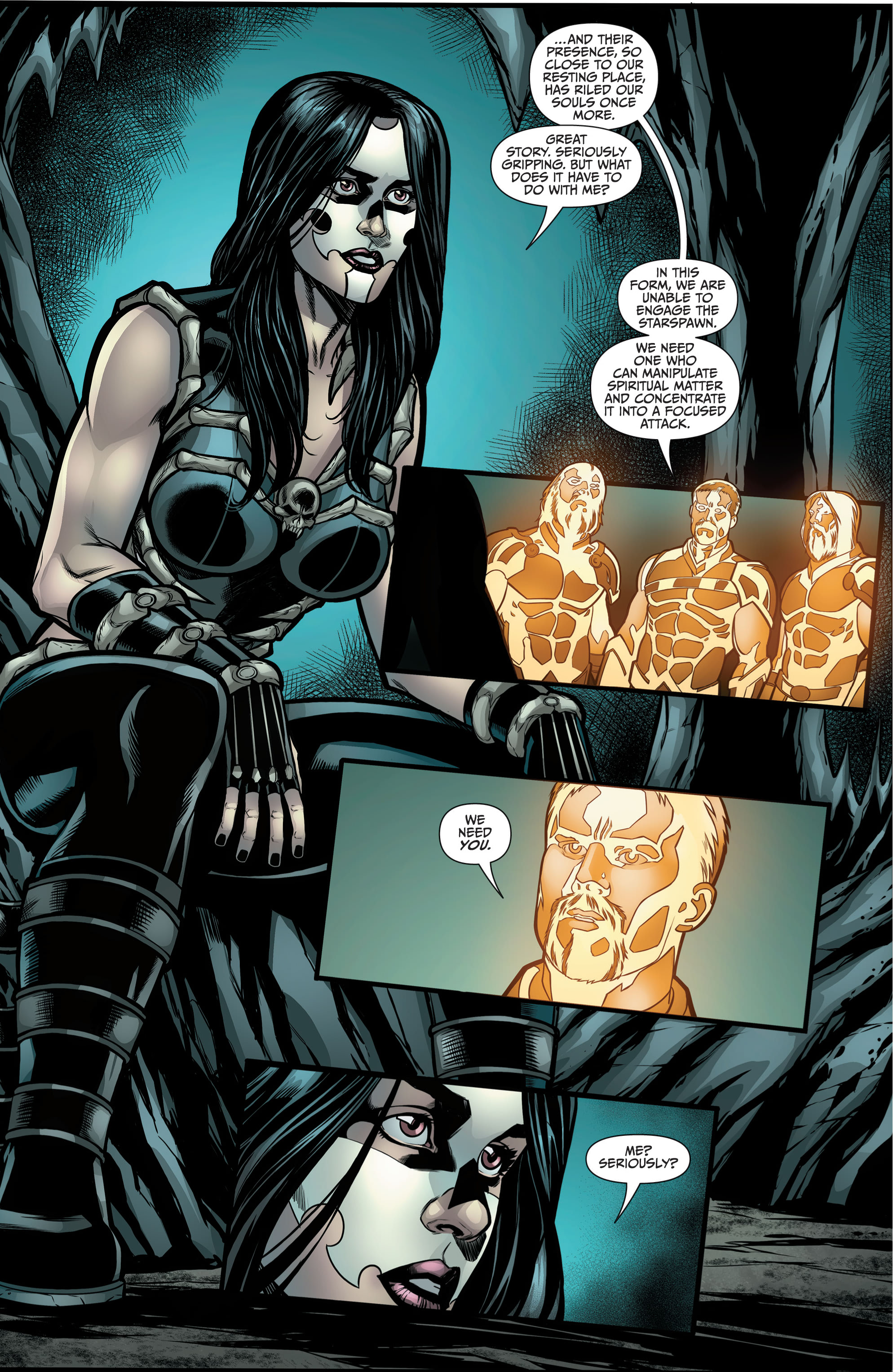 Read online Mystere Annual: Spawn of the Abyss comic -  Issue # Full - 35