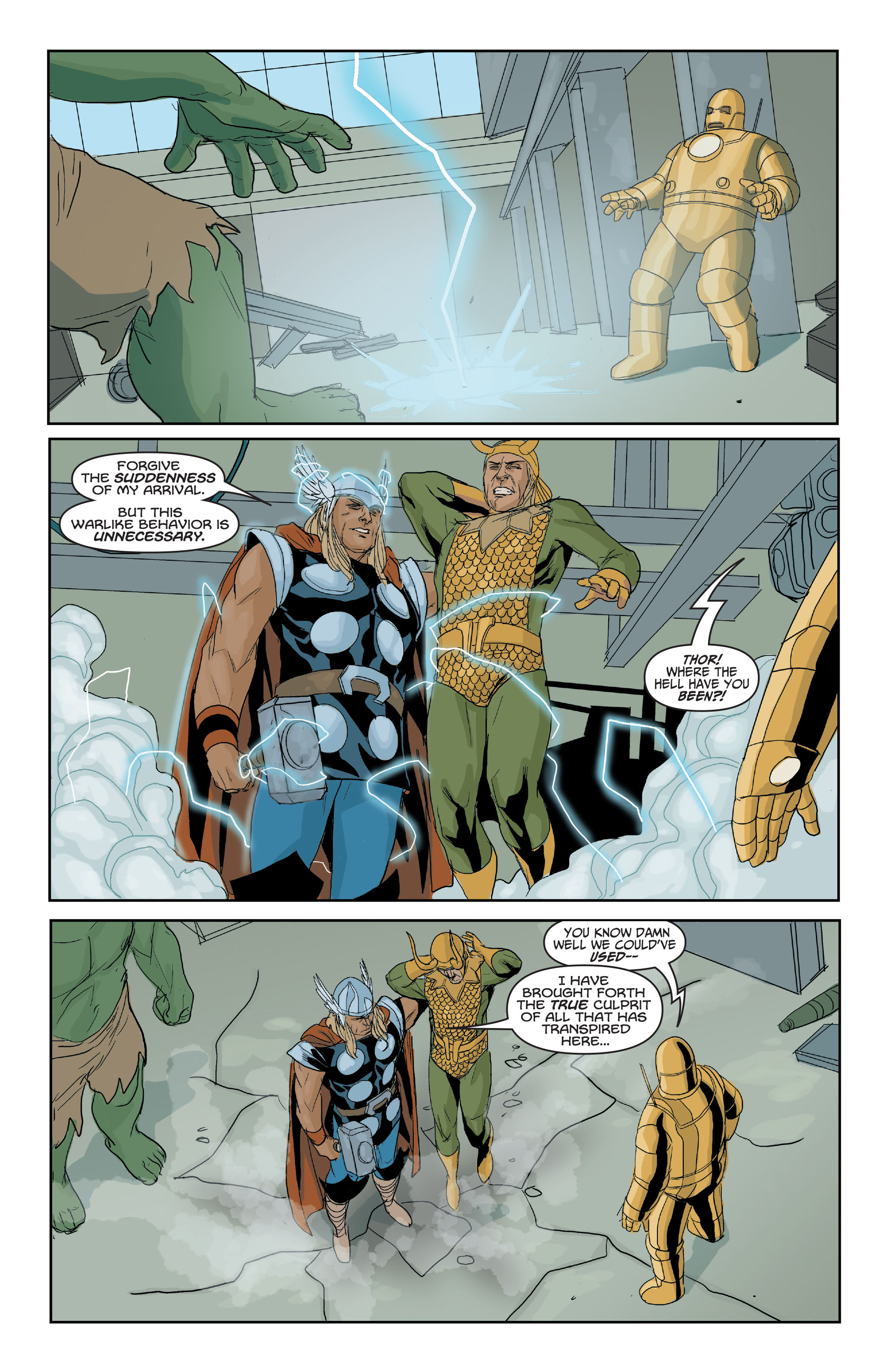 Read online Avengers: The Origin comic -  Issue #5 - 10