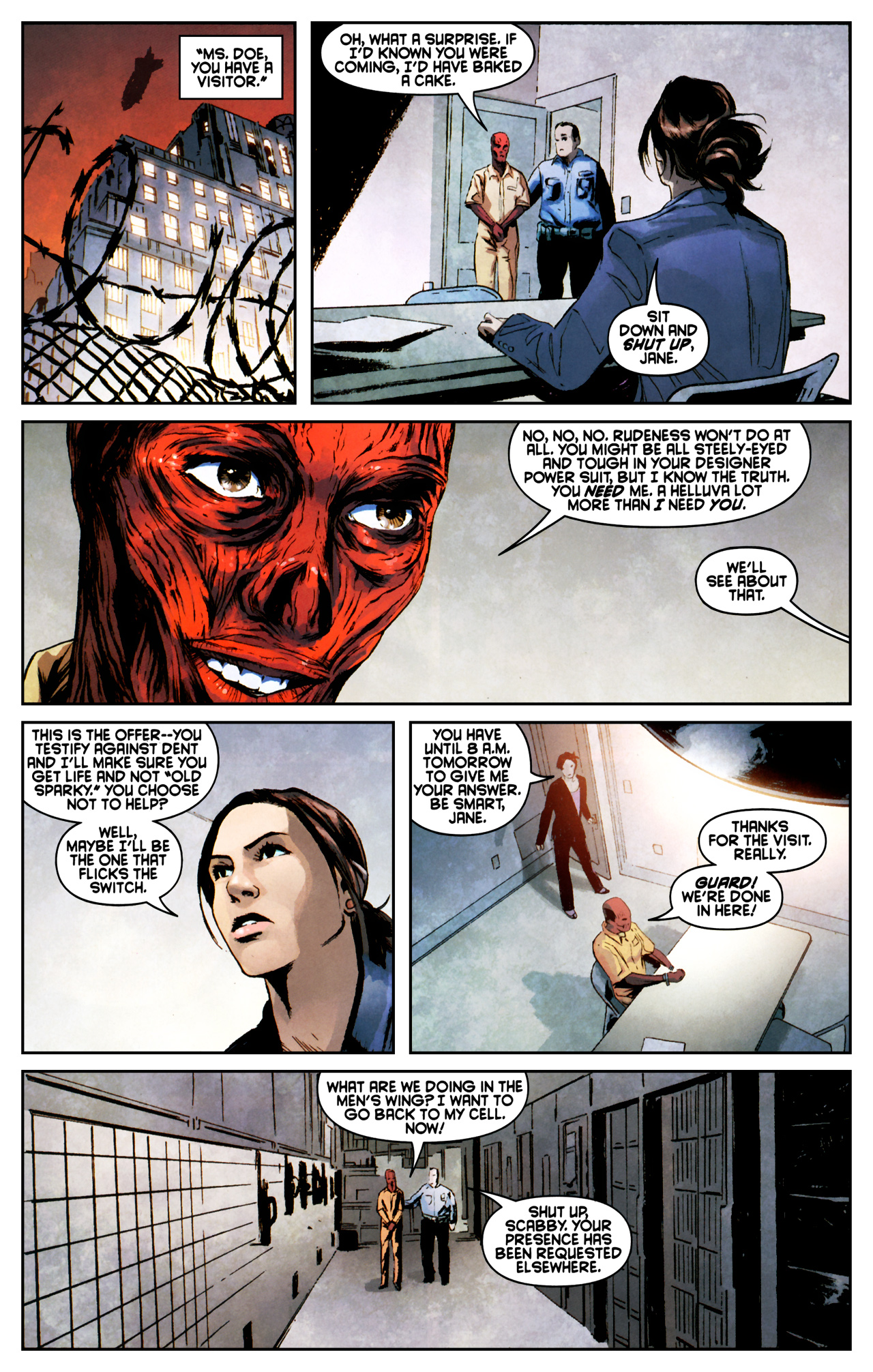 Read online Batman: Streets Of Gotham comic -  Issue #8 - 30