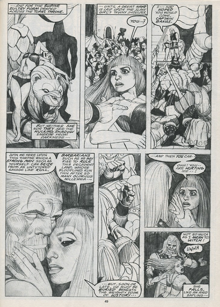 The Savage Sword Of Conan issue 215 - Page 51