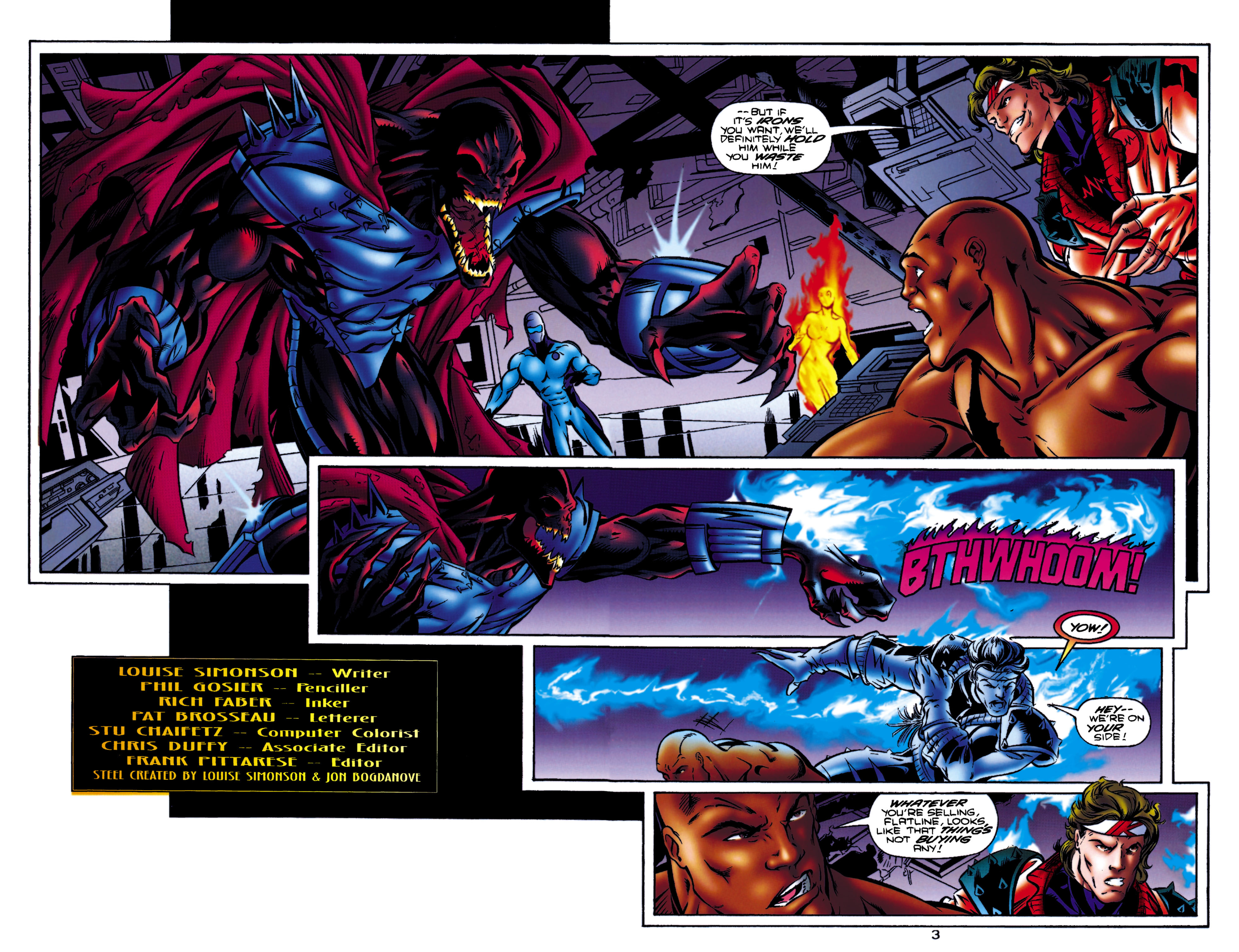 Read online Steel (1994) comic -  Issue #31 - 3