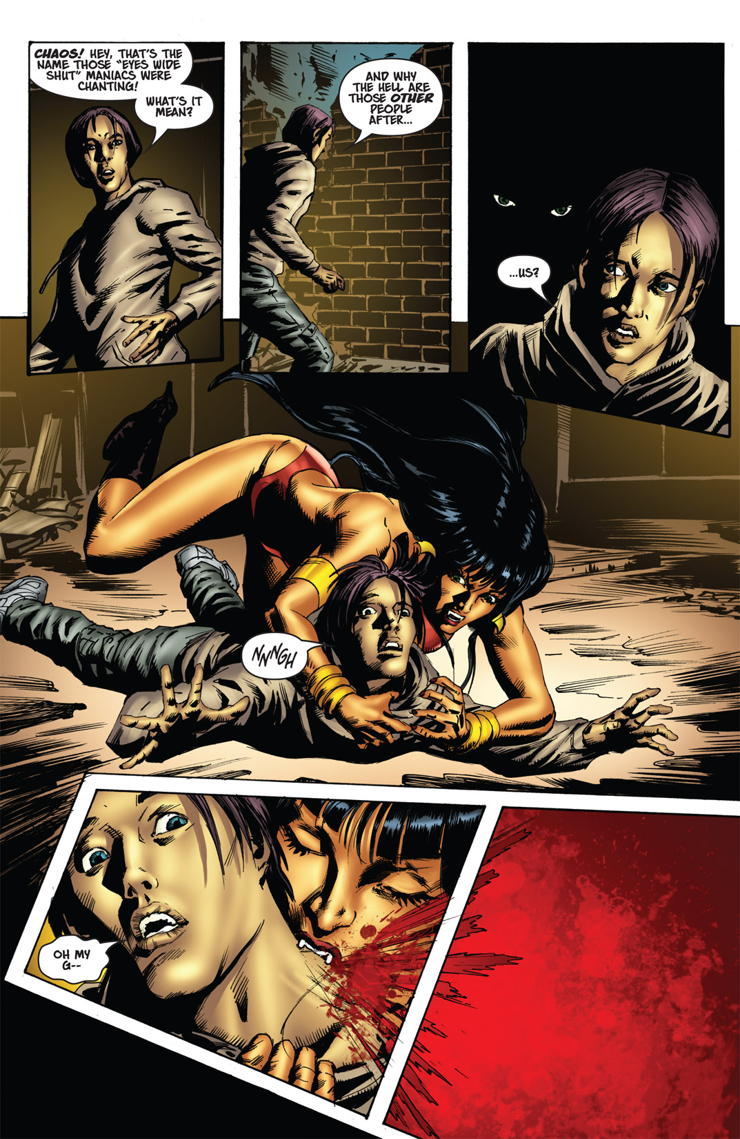 Read online Vampirella and the Scarlet Legion comic -  Issue # TPB - 38