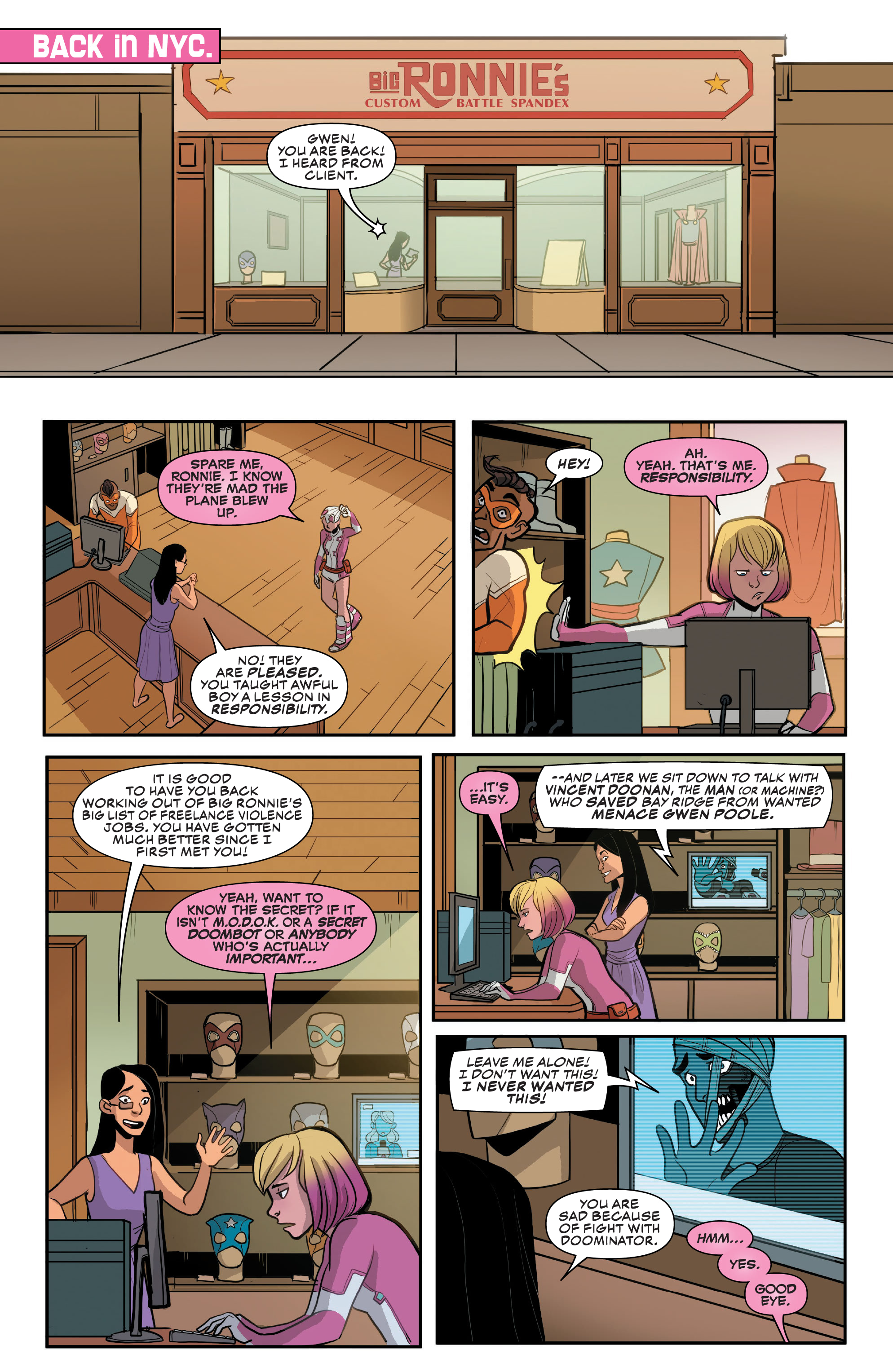 Read online Gwenpool Omnibus comic -  Issue # TPB (Part 4) - 93