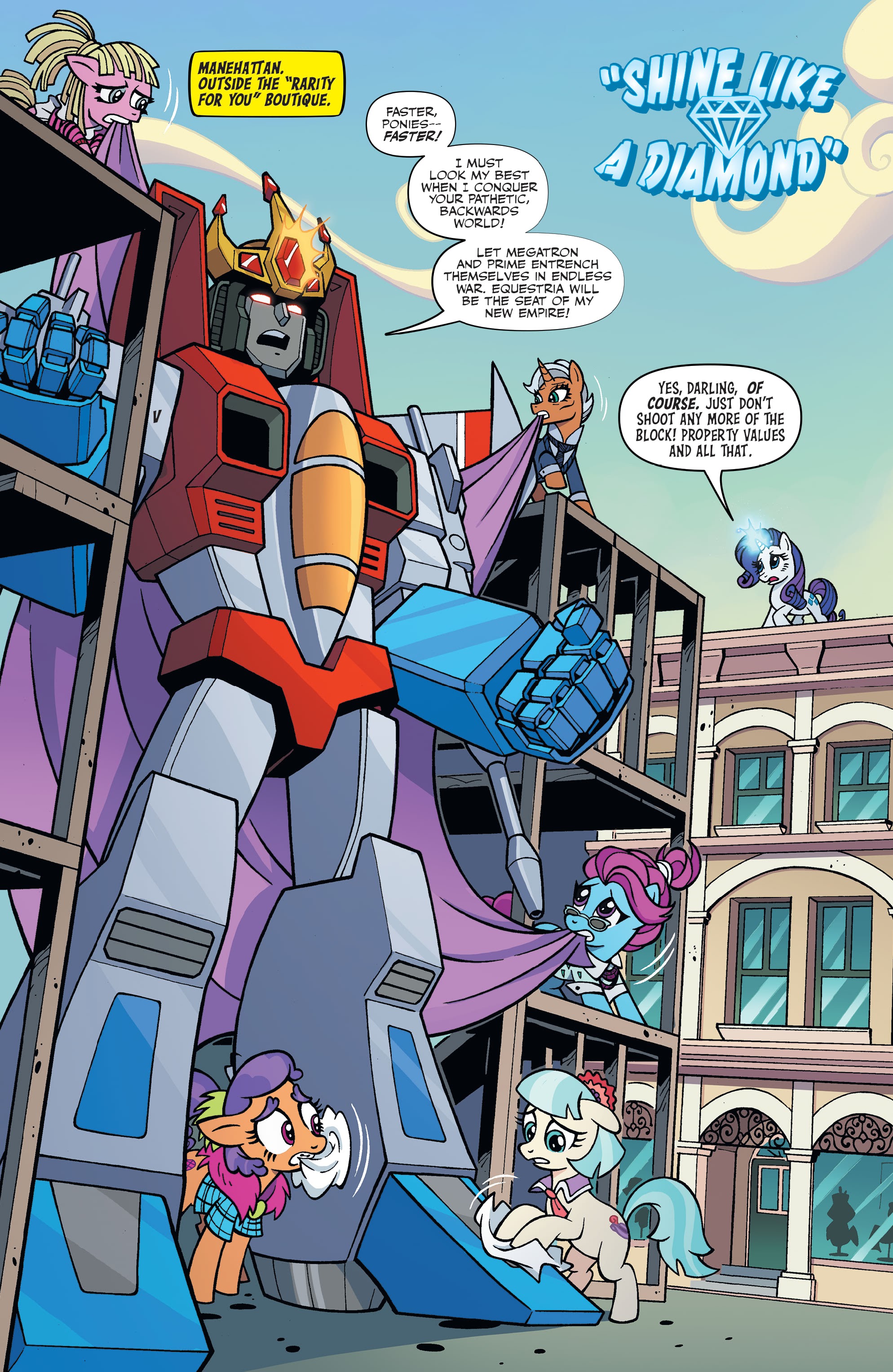 Read online My Little Pony/Transformers comic -  Issue #1 - 14