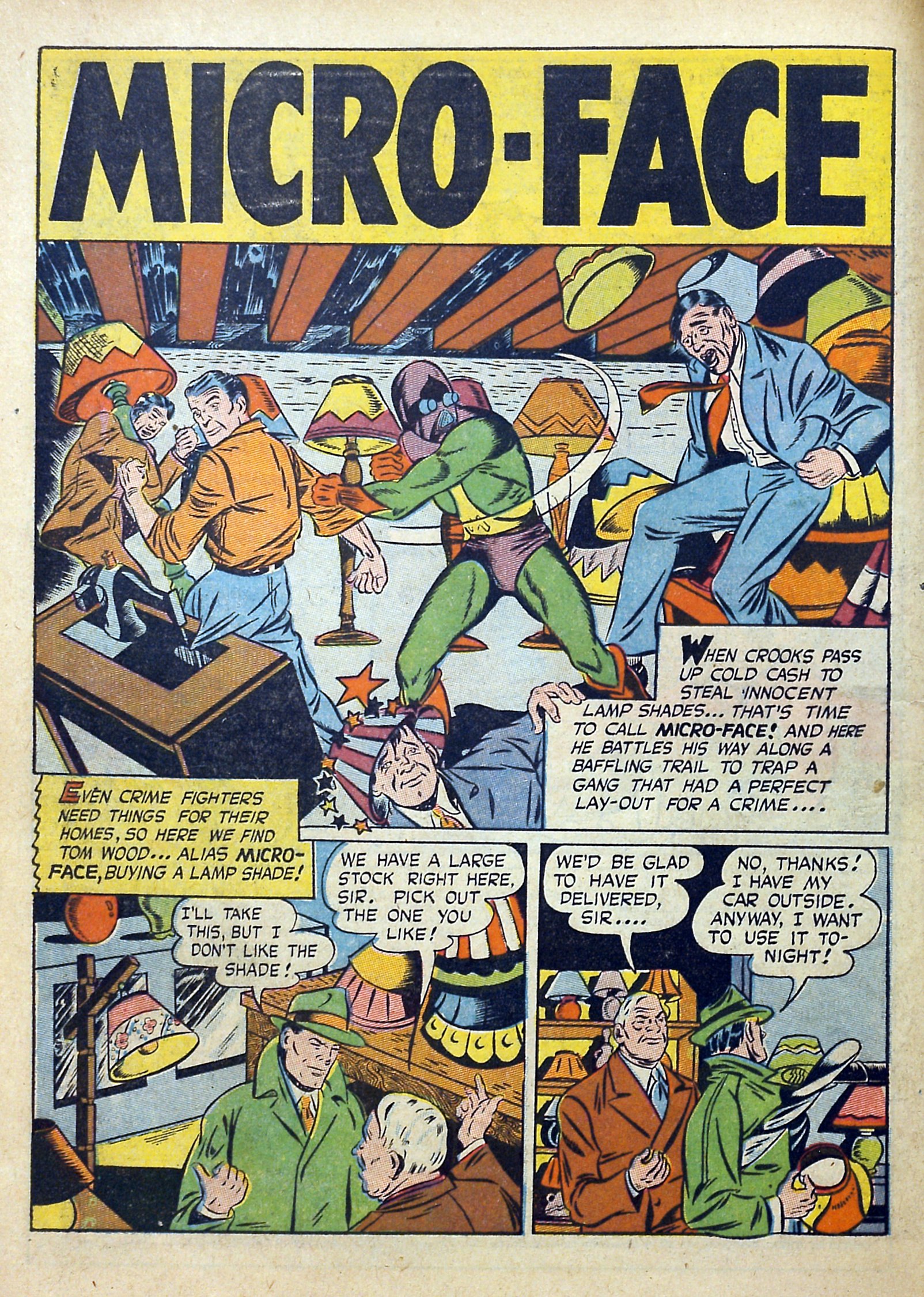 Read online Clue Comics comic -  Issue #7 - 34