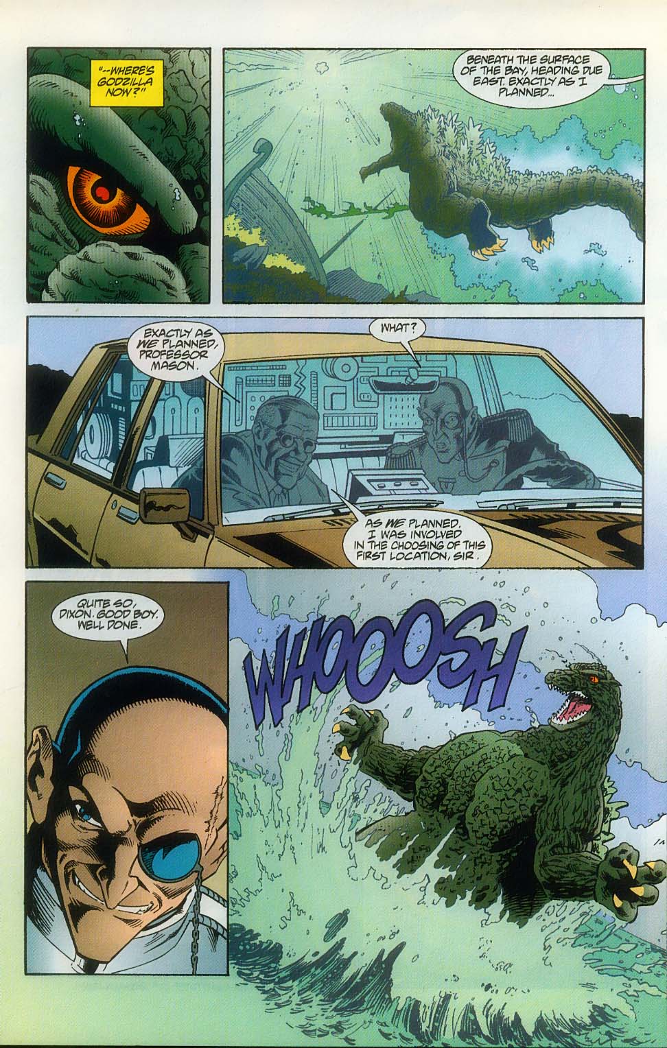 Read online Godzilla (1995) comic -  Issue #9 - 9