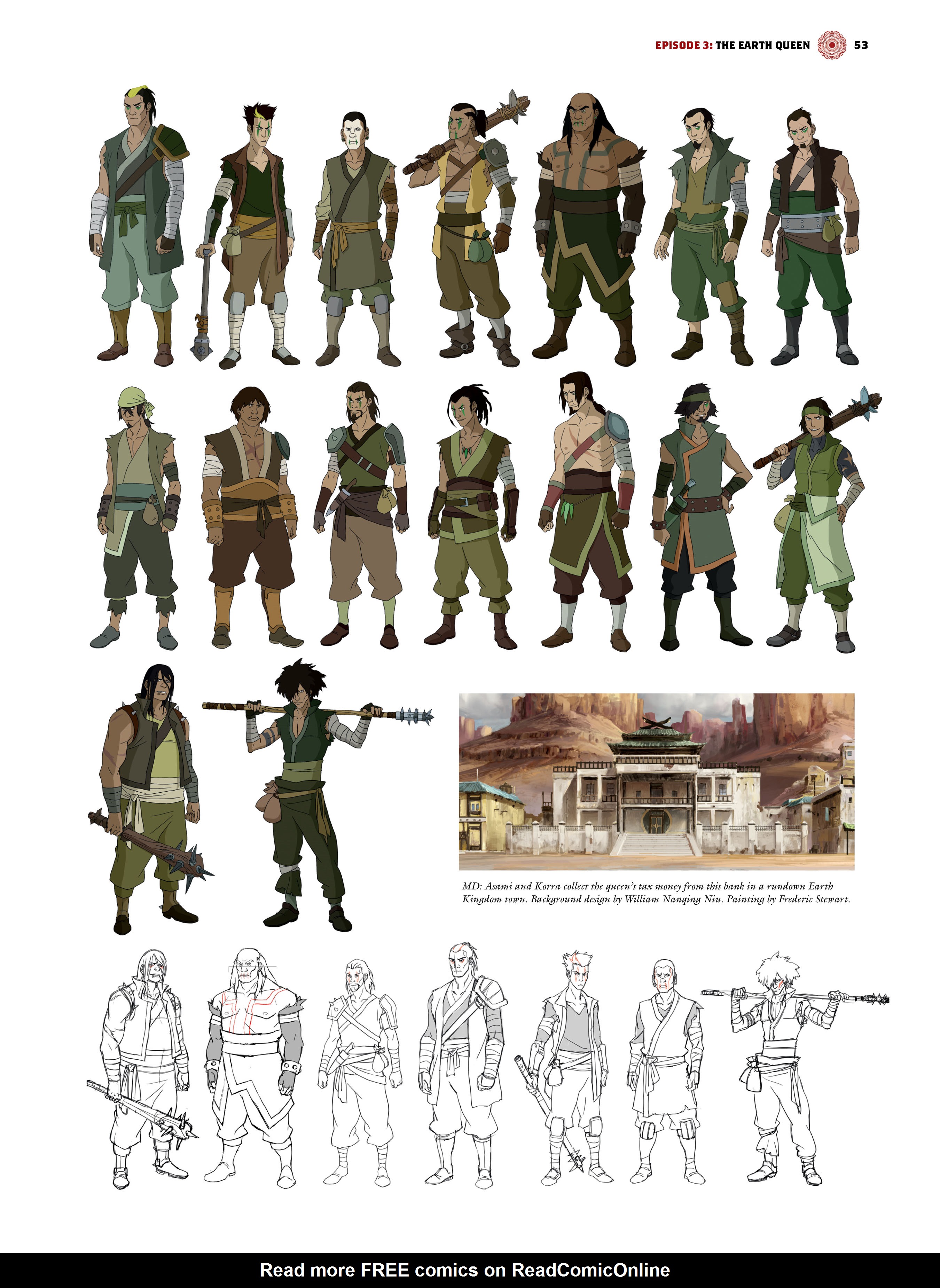 Read online The Legend of Korra: The Art of the Animated Series comic -  Issue # TPB 3 - 54