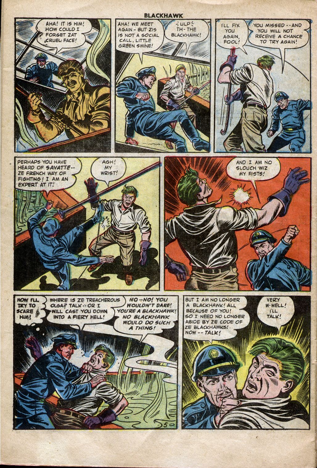 Read online Blackhawk (1957) comic -  Issue #70 - 30