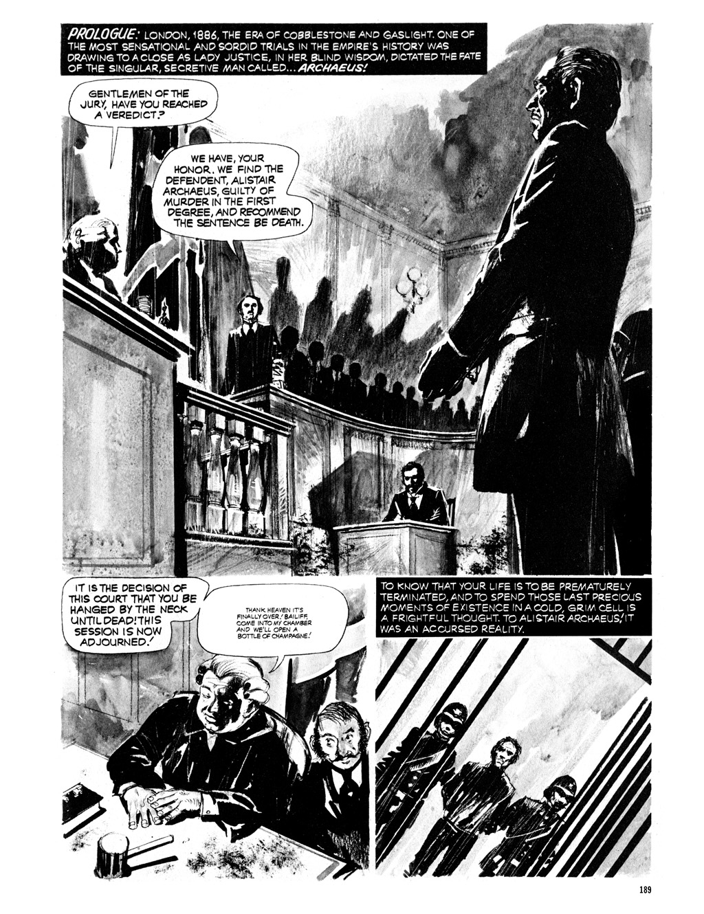 Read online Eerie Archives comic -  Issue # TPB 11 - 189