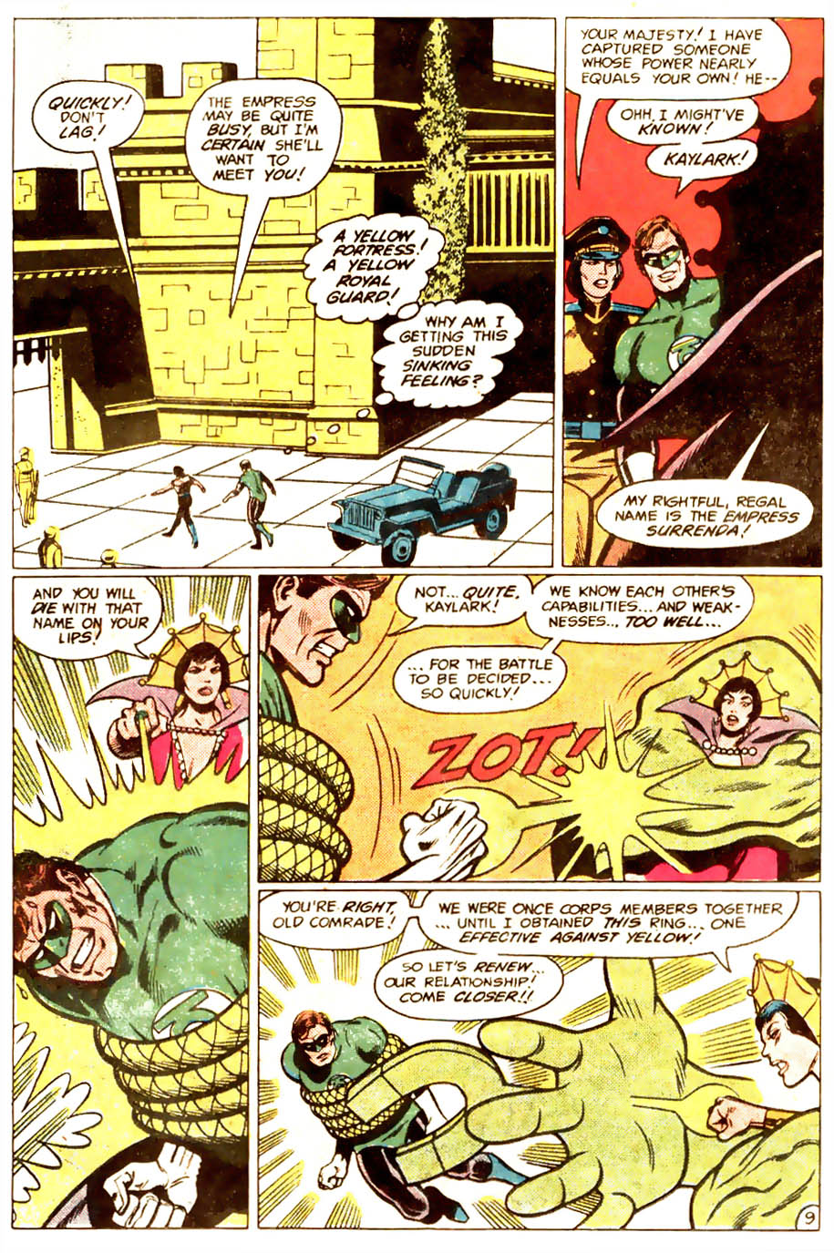 Read online Green Lantern (1960) comic -  Issue #168 - 10