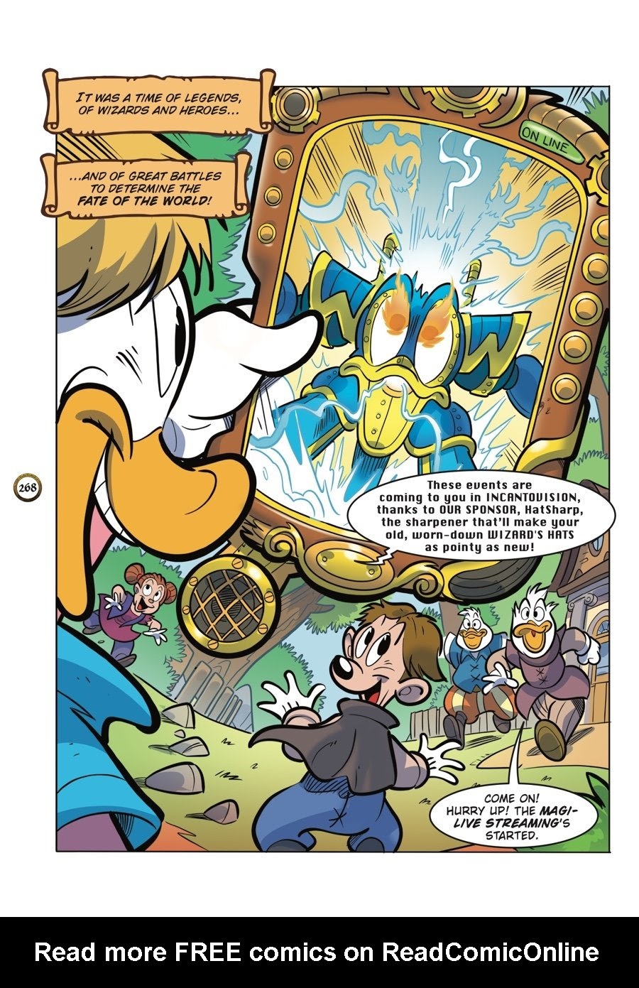 Read online Wizards of Mickey (2020) comic -  Issue # TPB 7 (Part 3) - 70