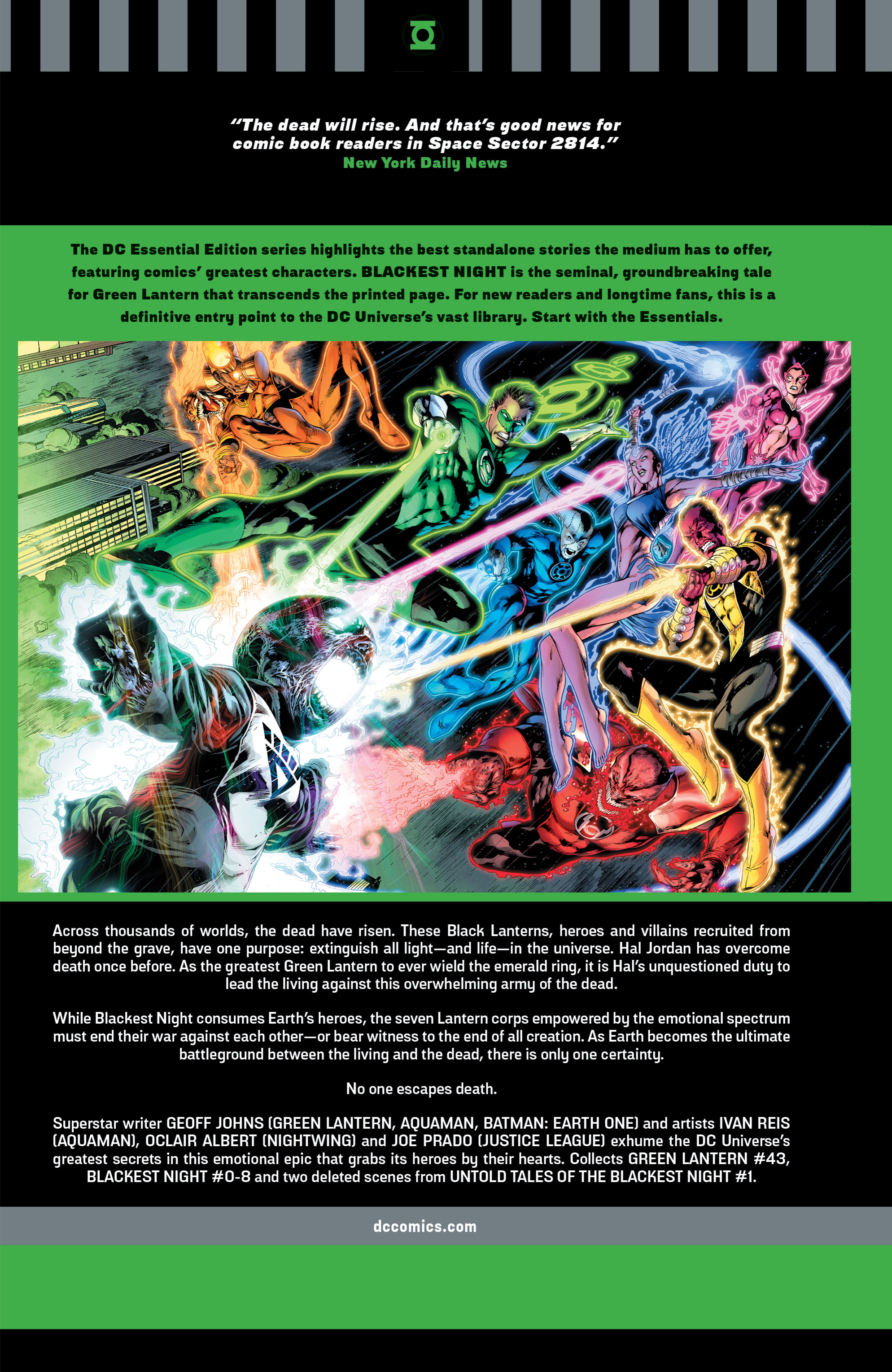 Read online Blackest Night Saga (DC Essential Edition) comic -  Issue # TPB (Part 3) - 113