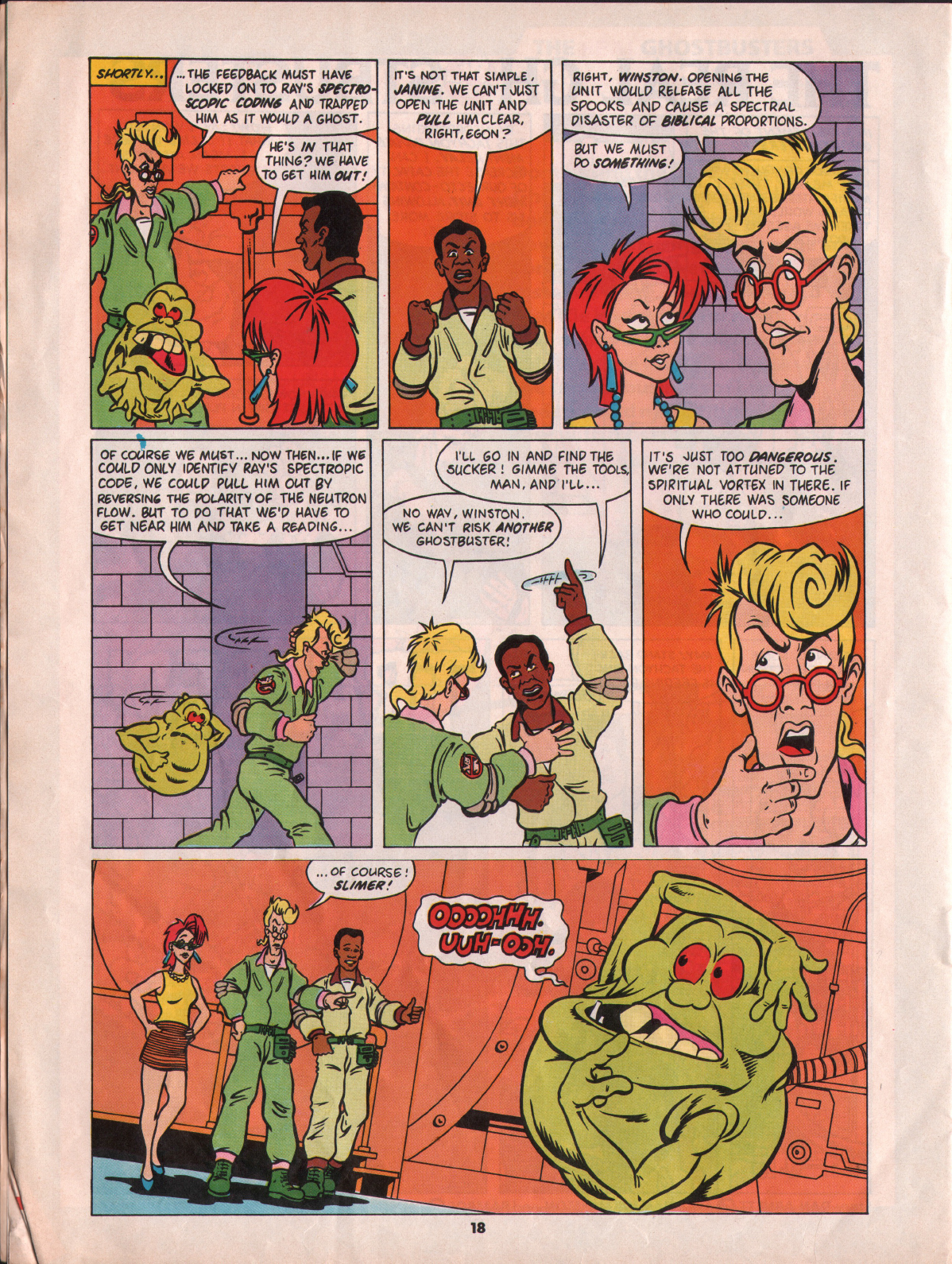 Read online The Real Ghostbusters comic -  Issue #12 - 18