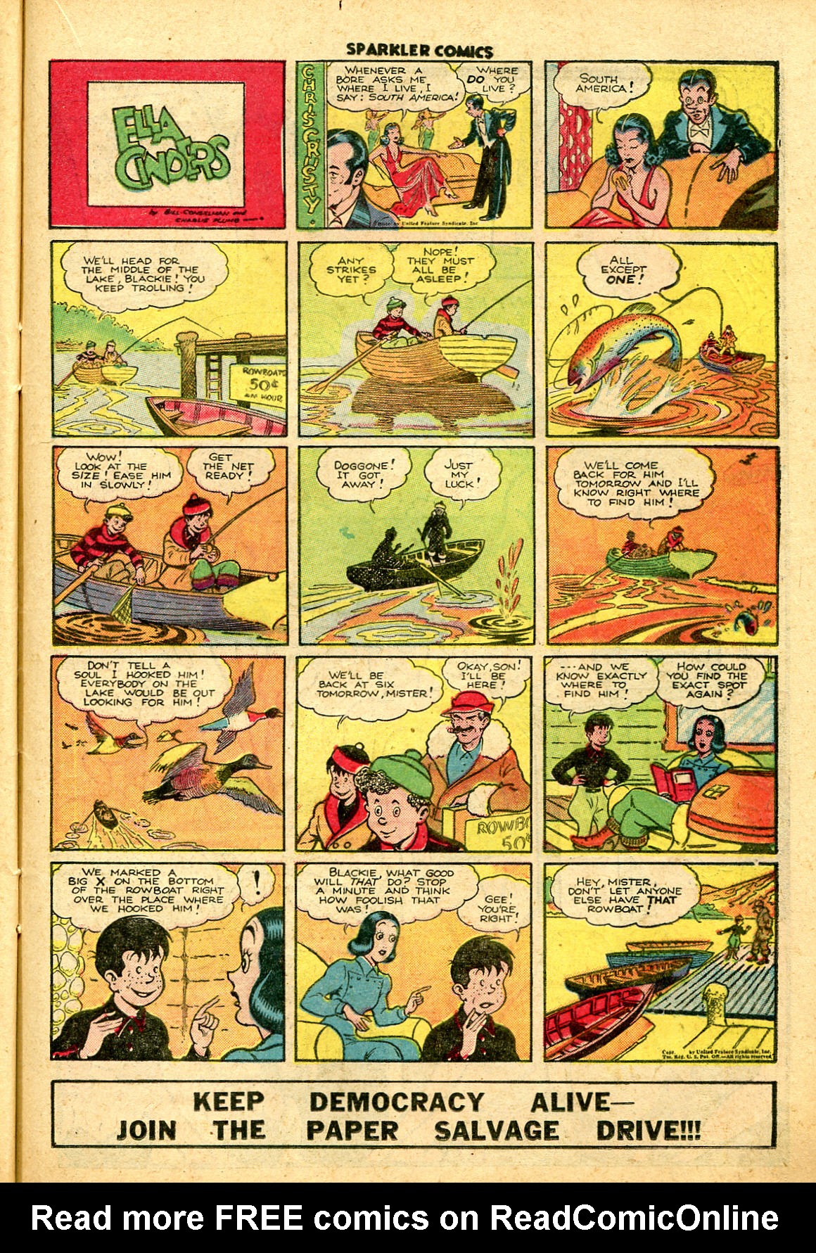 Read online Sparkler Comics comic -  Issue #35 - 35
