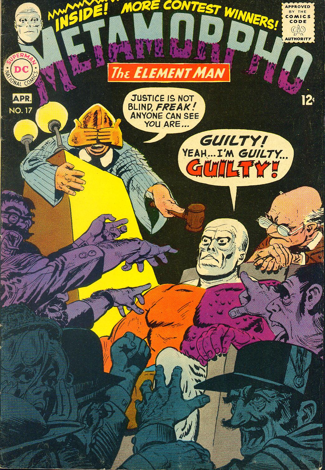 Read online Metamorpho comic -  Issue #17 - 1