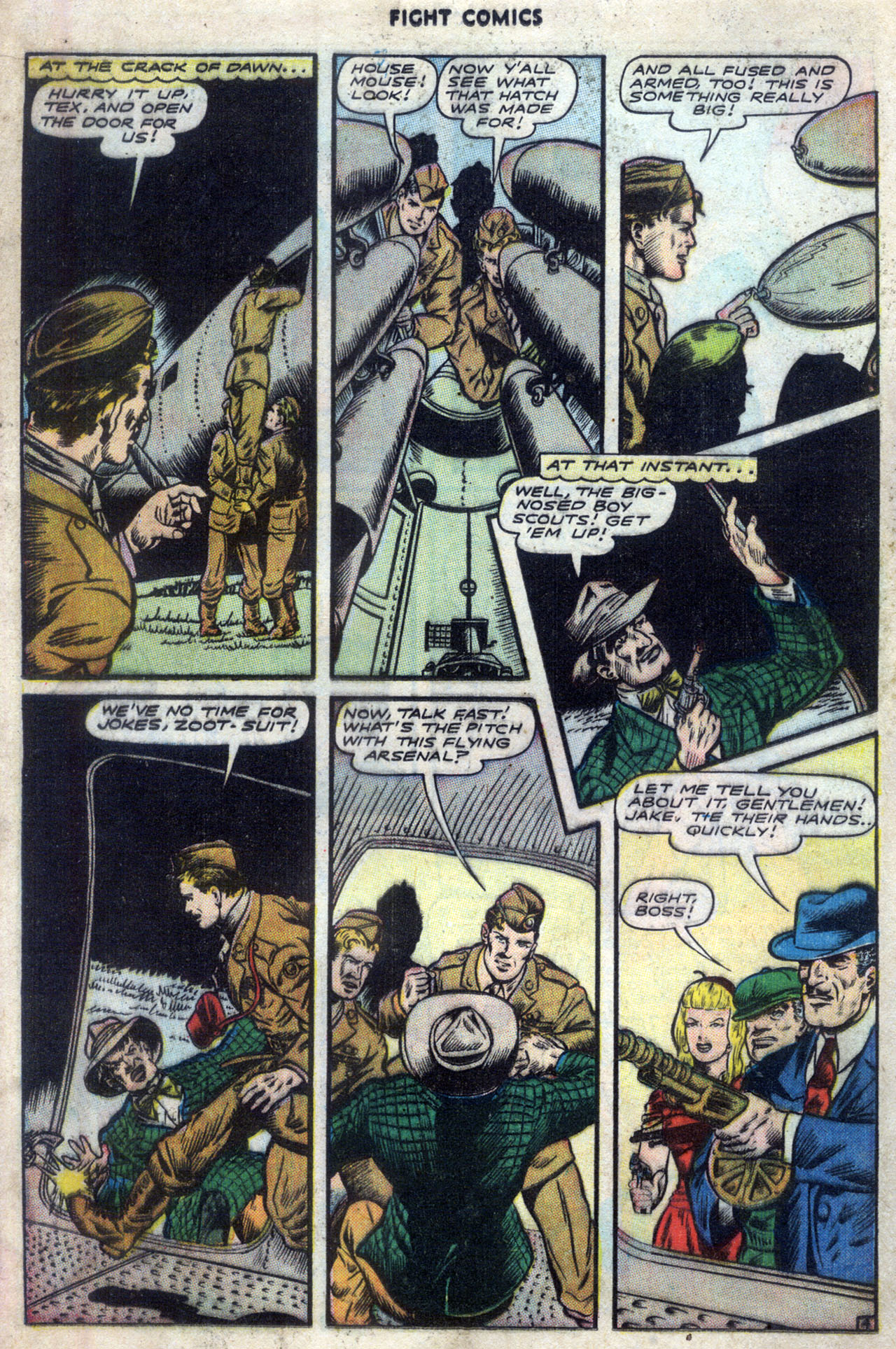 Read online Fight Comics comic -  Issue #45 - 16