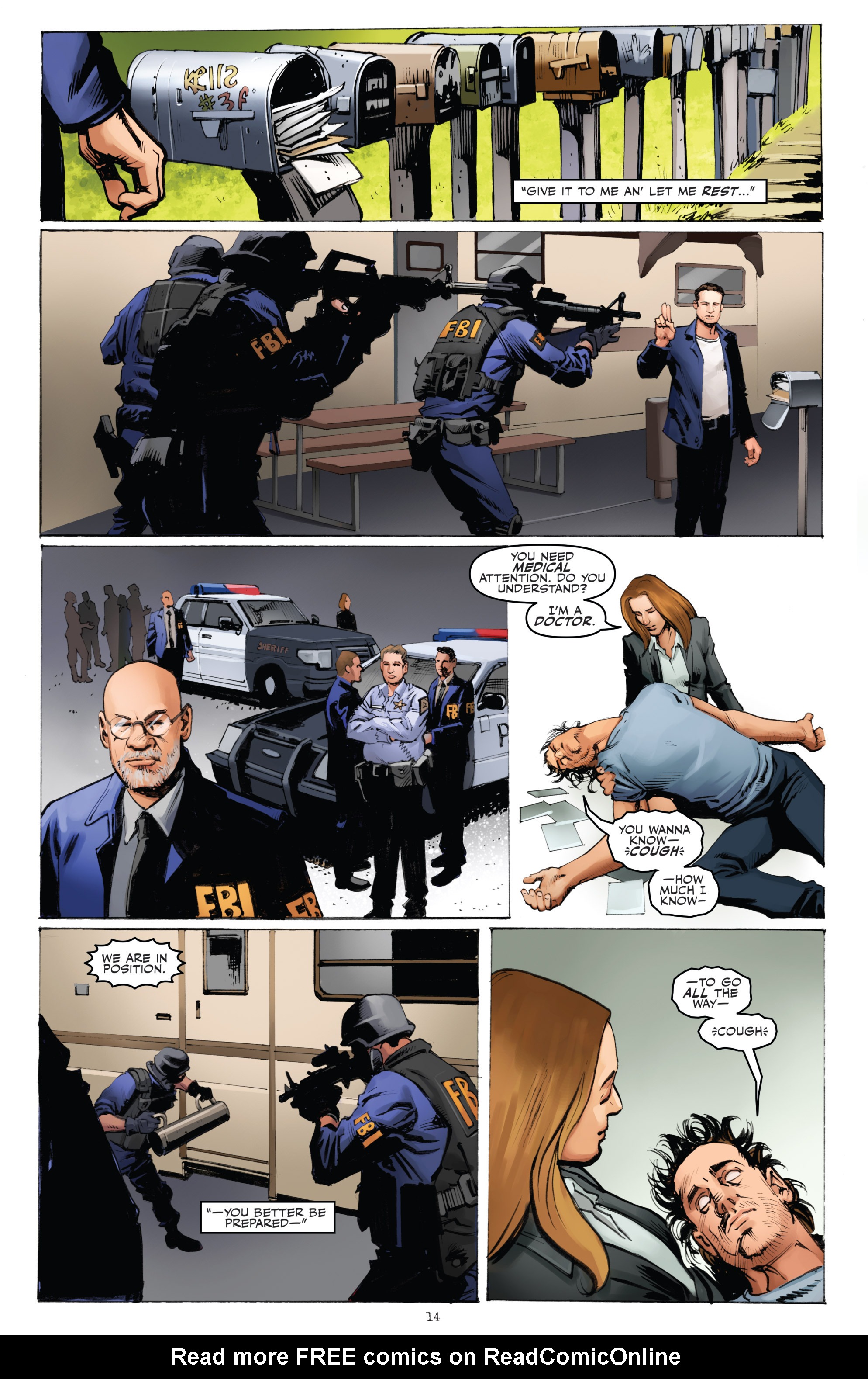 Read online The X-Files (2016) comic -  Issue #5 - 16