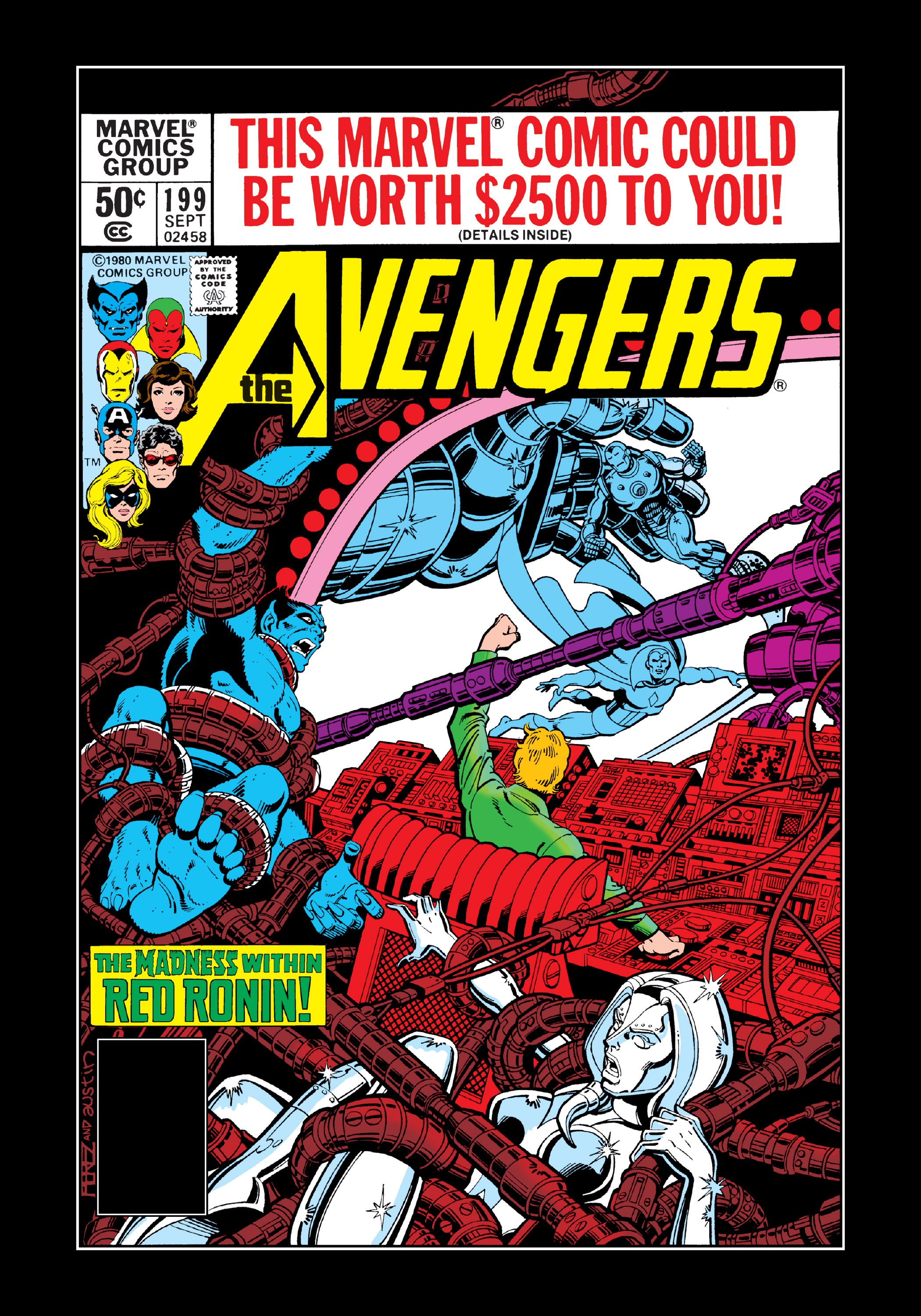 Read online Marvel Masterworks: The Avengers comic -  Issue # TPB 19 (Part 2) - 91