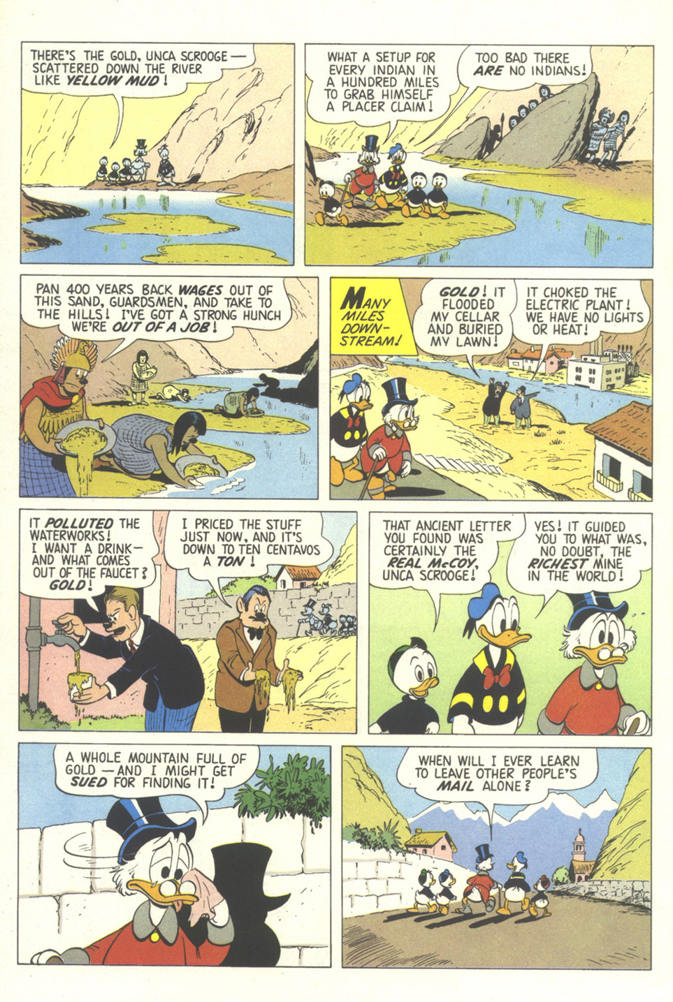 Read online Walt Disney's Uncle Scrooge Adventures comic -  Issue #22 - 24