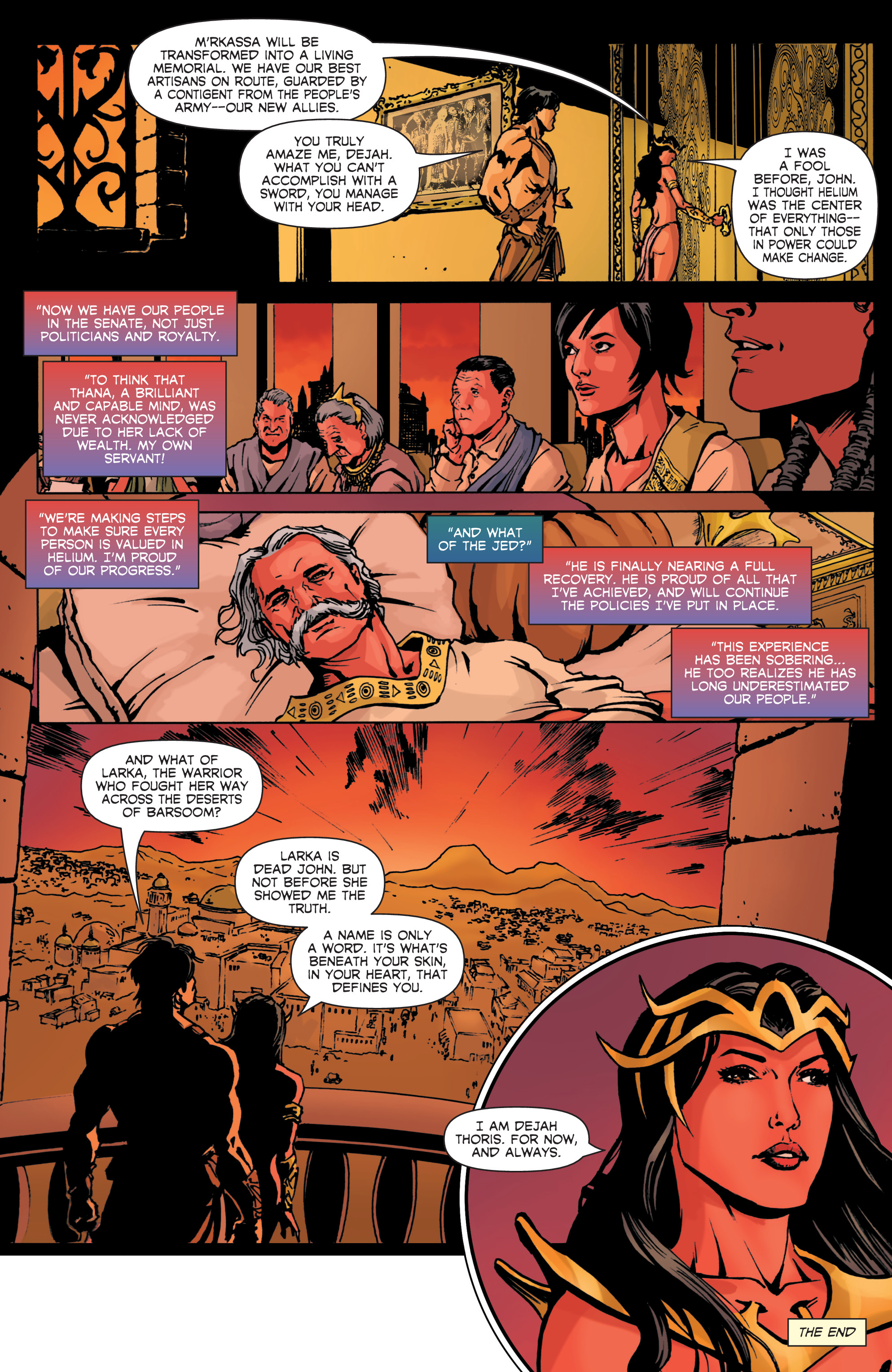 Read online Dejah Thoris comic -  Issue #6 - 23
