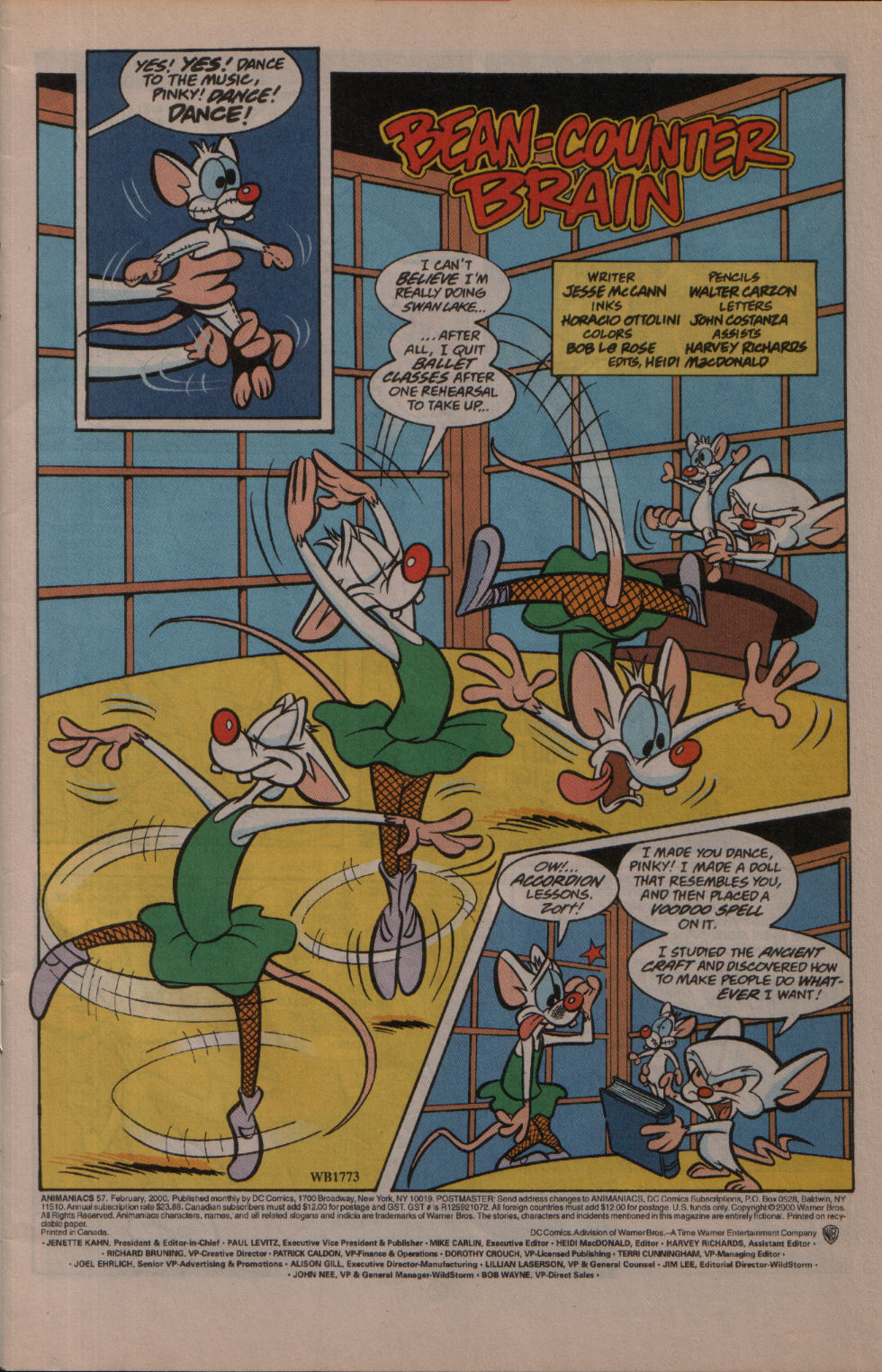 Read online Animaniacs comic -  Issue #57 - 2
