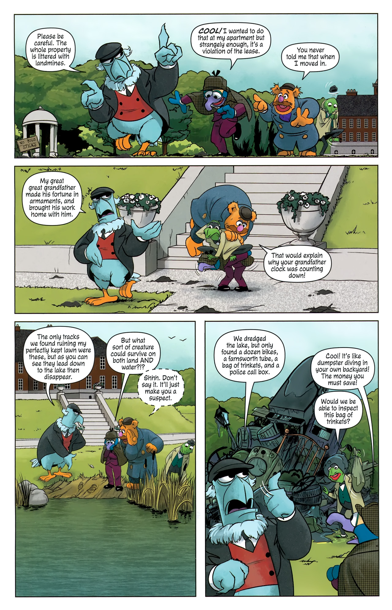 Read online Muppet Sherlock Holmes comic -  Issue #4 - 8