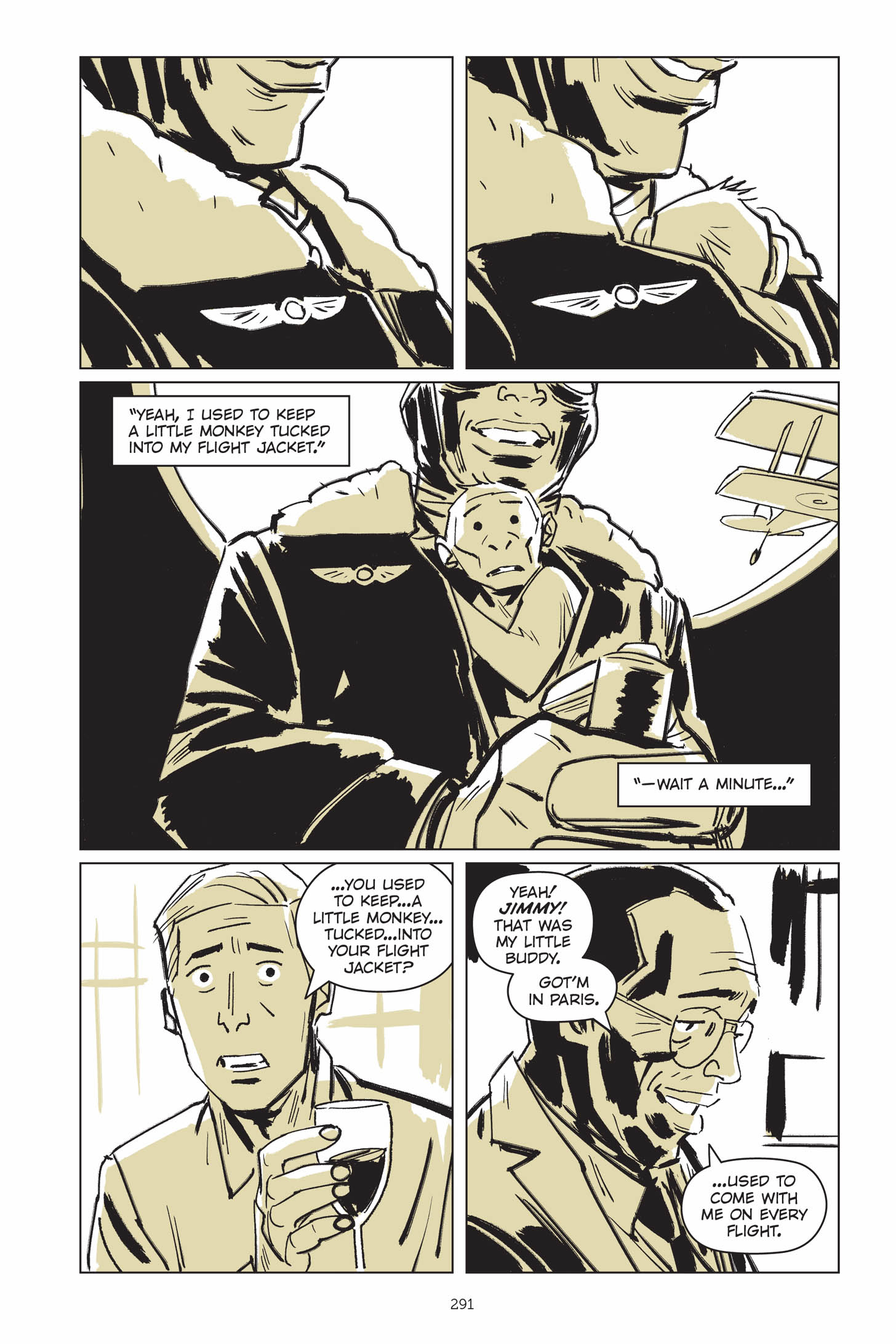 Read online Now Let Me Fly: A Portrait of Eugene Bullard comic -  Issue # TPB (Part 3) - 86