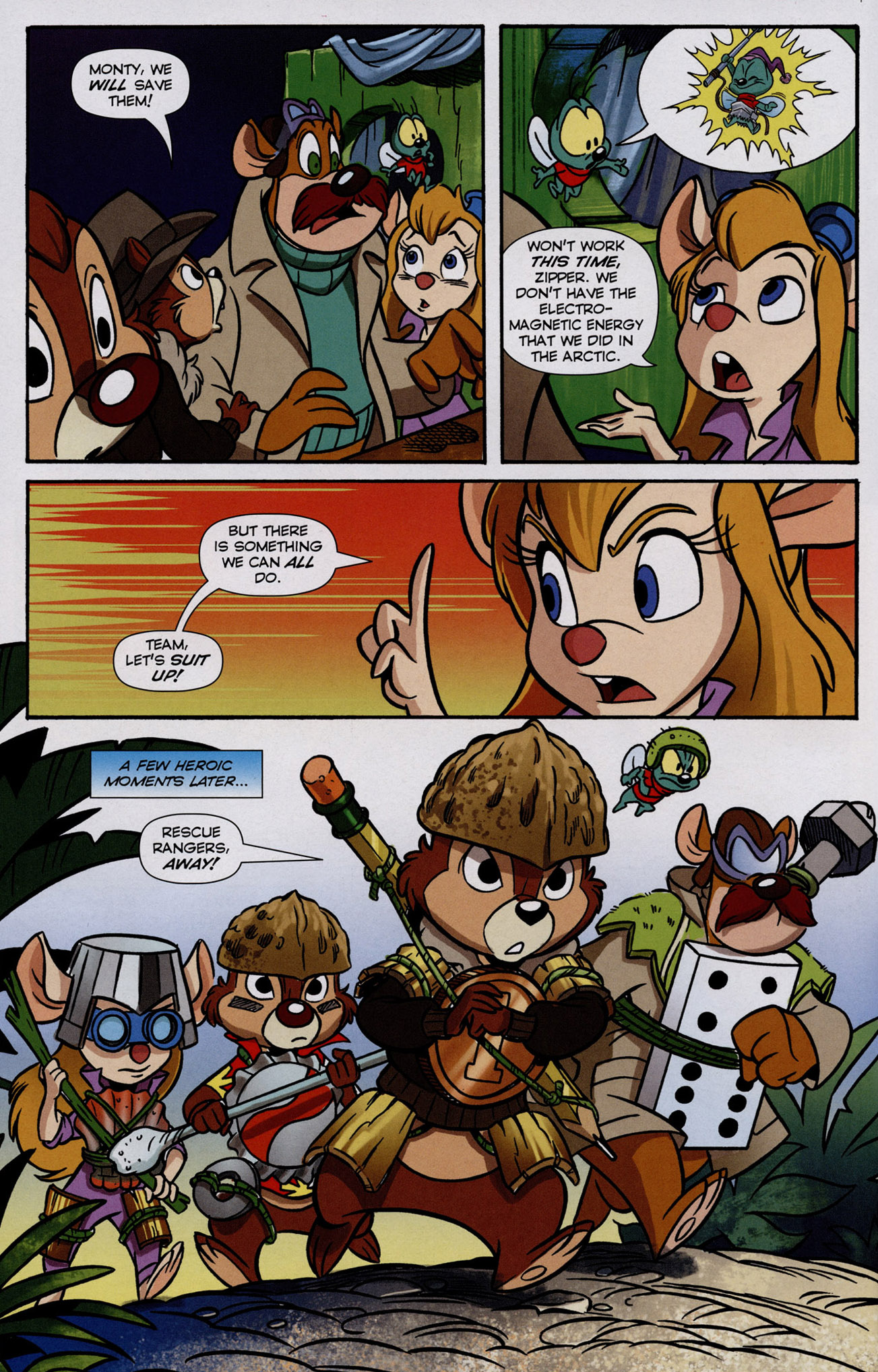 Read online Chip 'N' Dale Rescue Rangers comic -  Issue #4 - 11