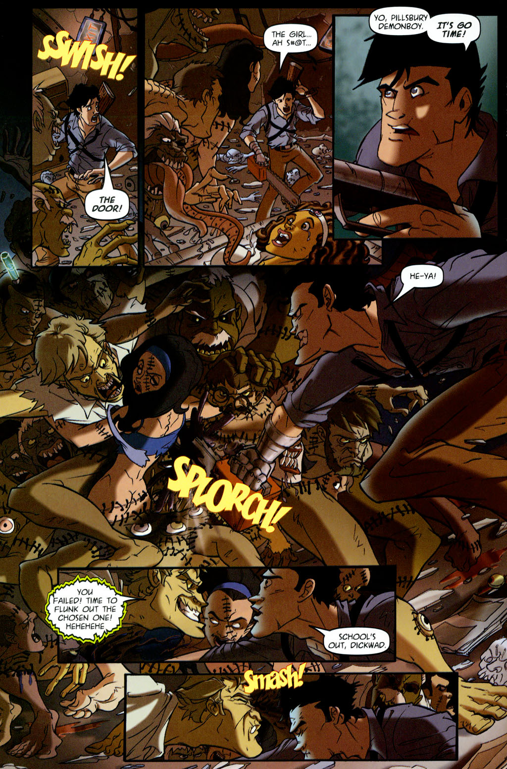 Read online Army of Darkness vs. Re-Animator comic -  Issue #4 - 14