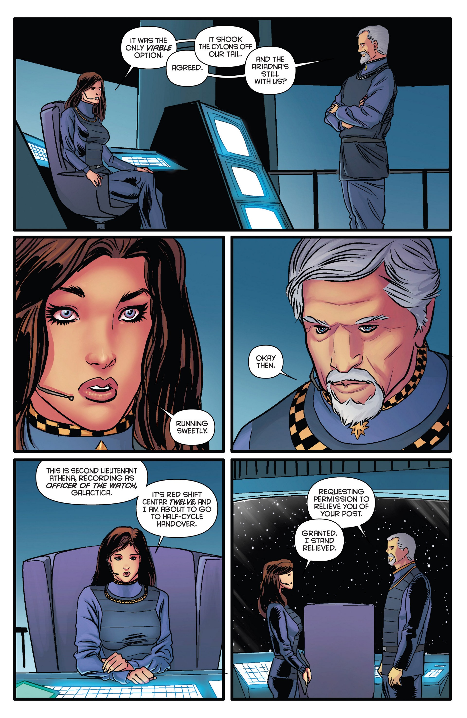 Classic Battlestar Galactica (2013) 6 Page 21