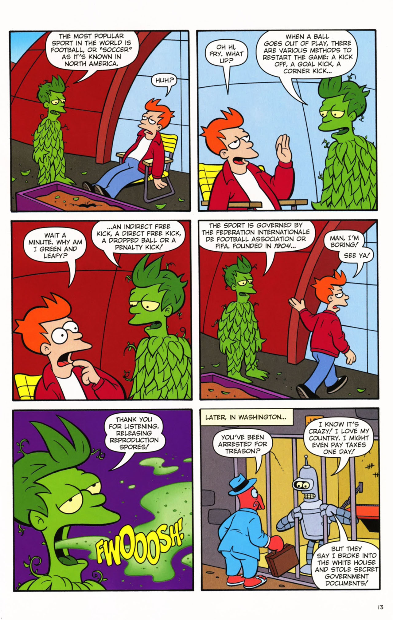 Read online Futurama Comics comic -  Issue #48 - 12