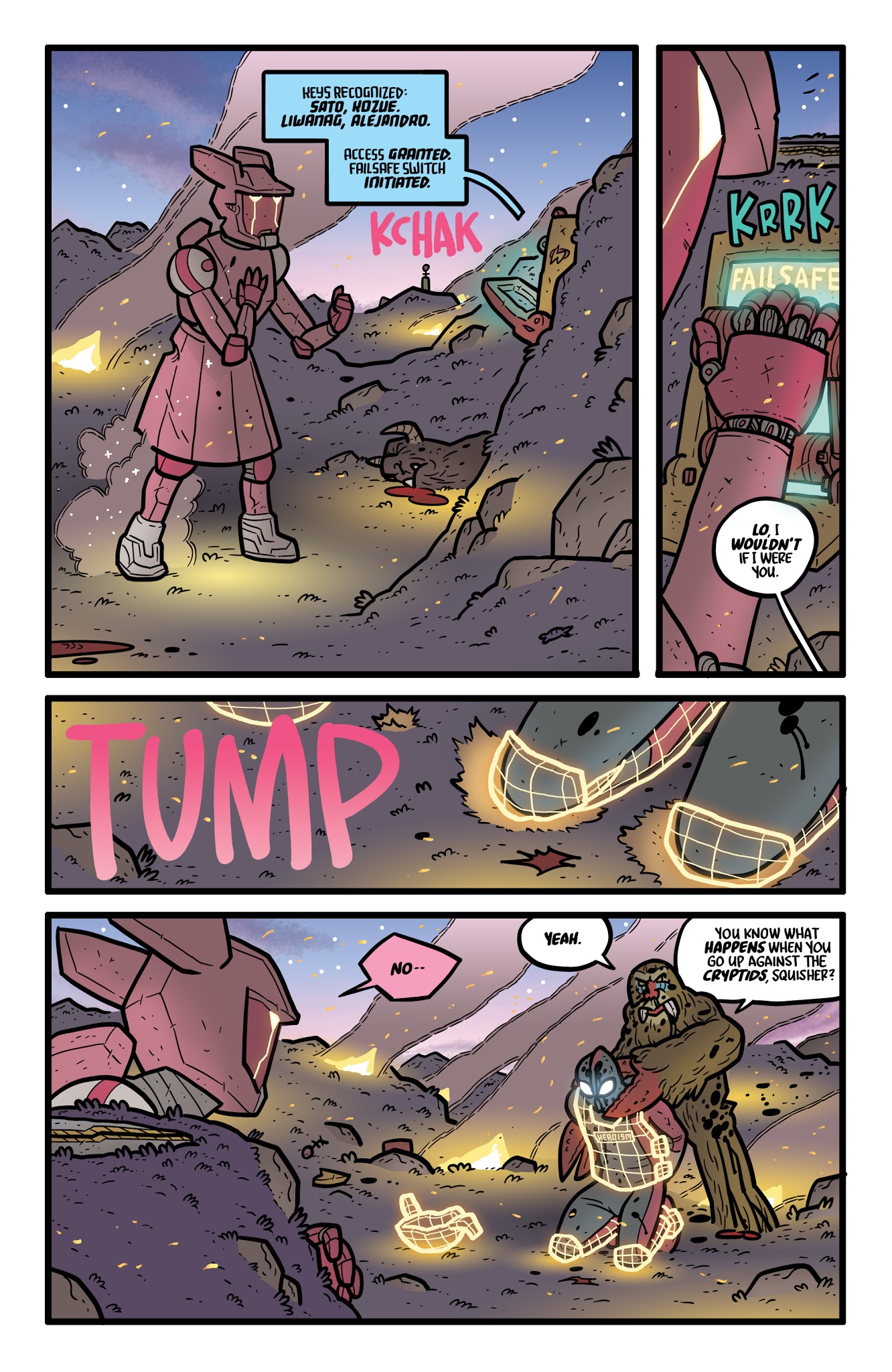 Read online Kaijumax: Season Three comic -  Issue #6 - 18