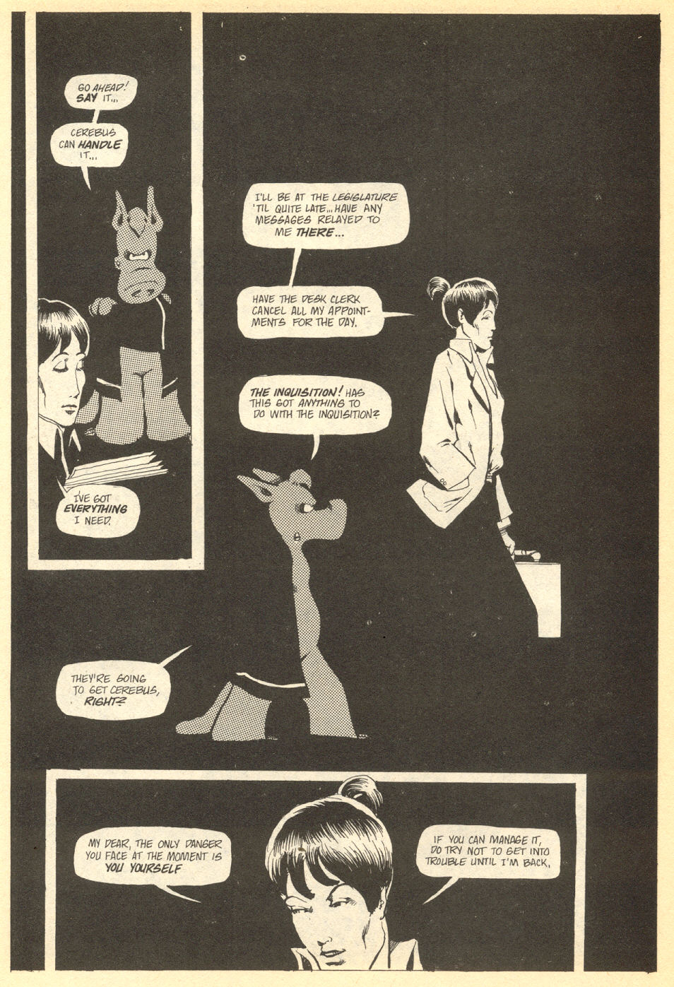 Read online Cerebus comic -  Issue #33 - 21