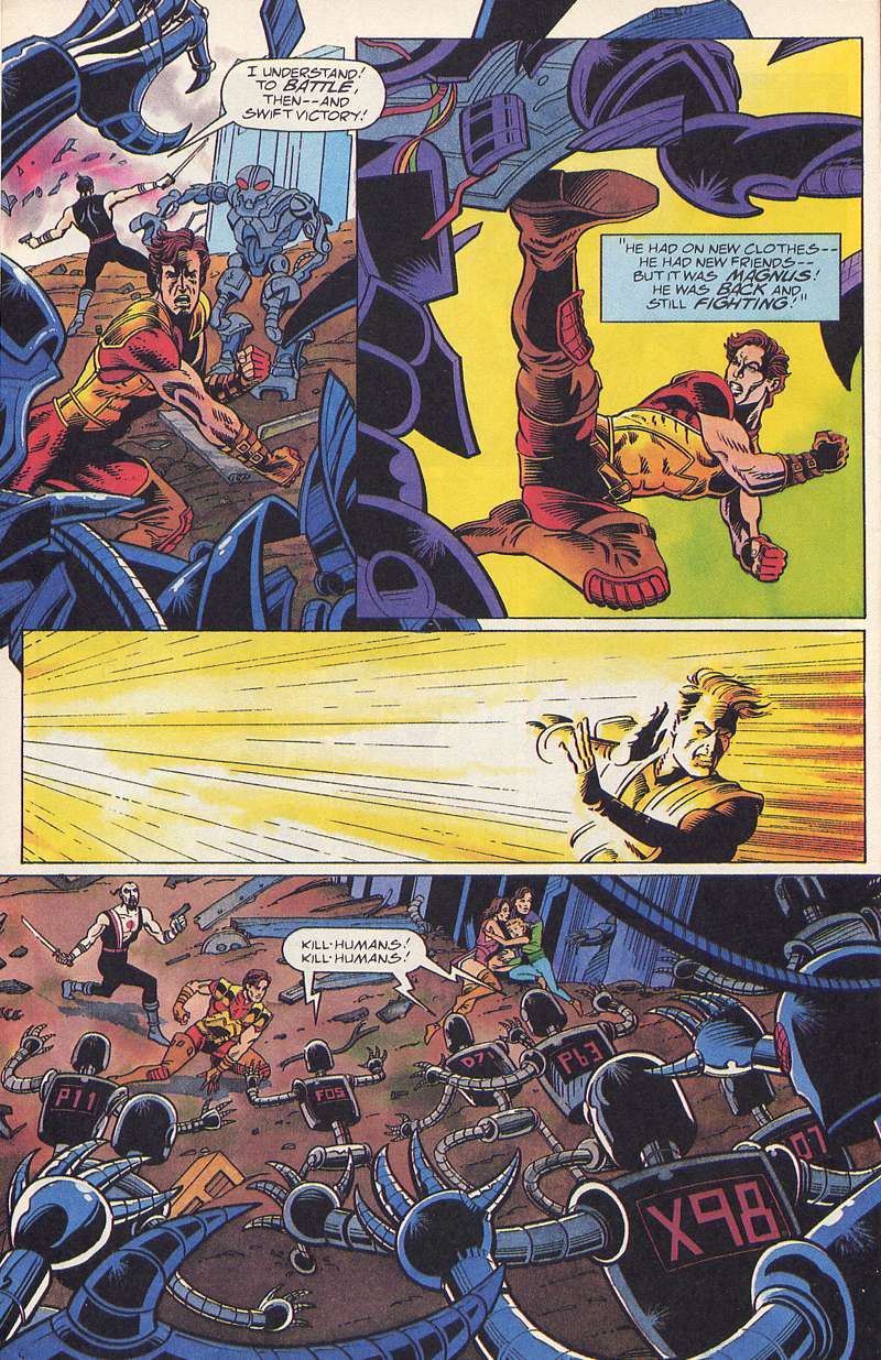 Read online Magnus Robot Fighter (1991) comic -  Issue #26 - 19