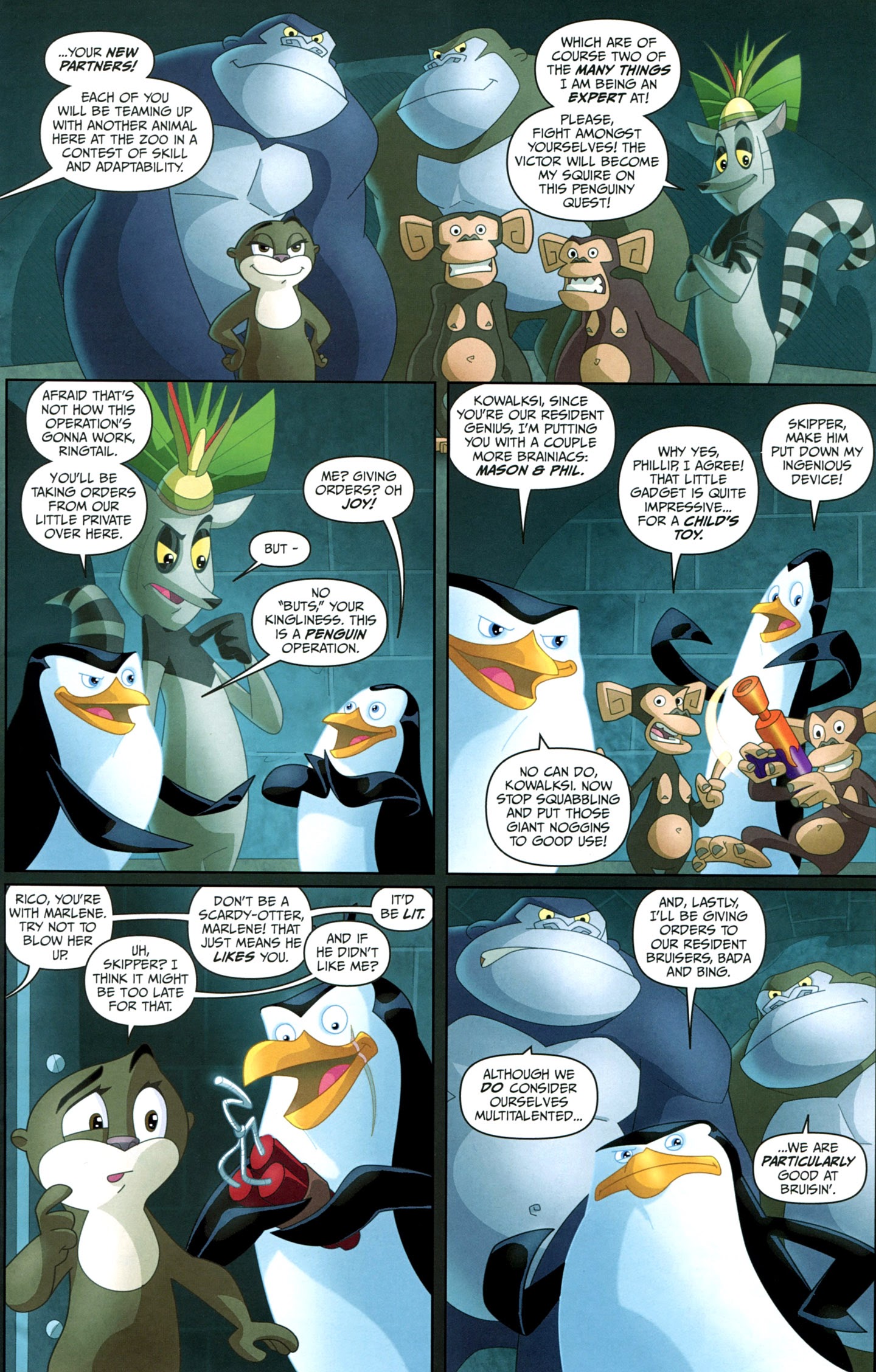Read online The Penguins of Madagascar comic -  Issue # Full - 5