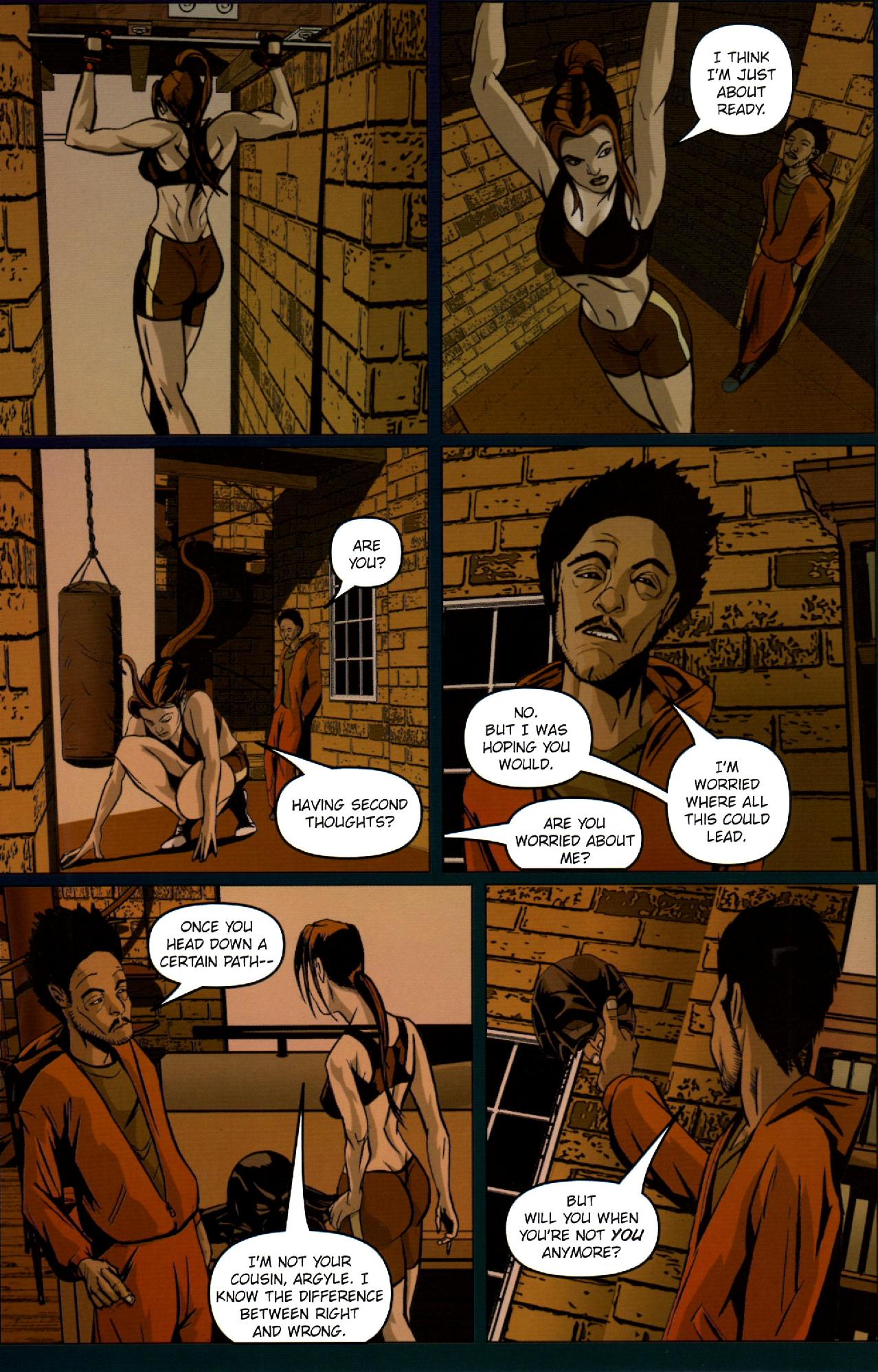 Read online Black Scorpion comic -  Issue #3 - 23