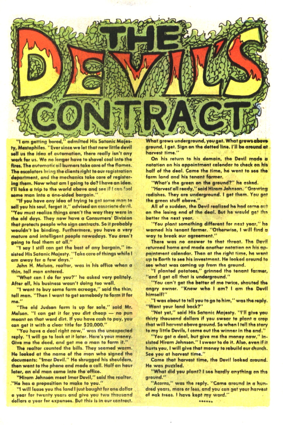 Read online Haunted Love (1973) comic -  Issue #6 - 11