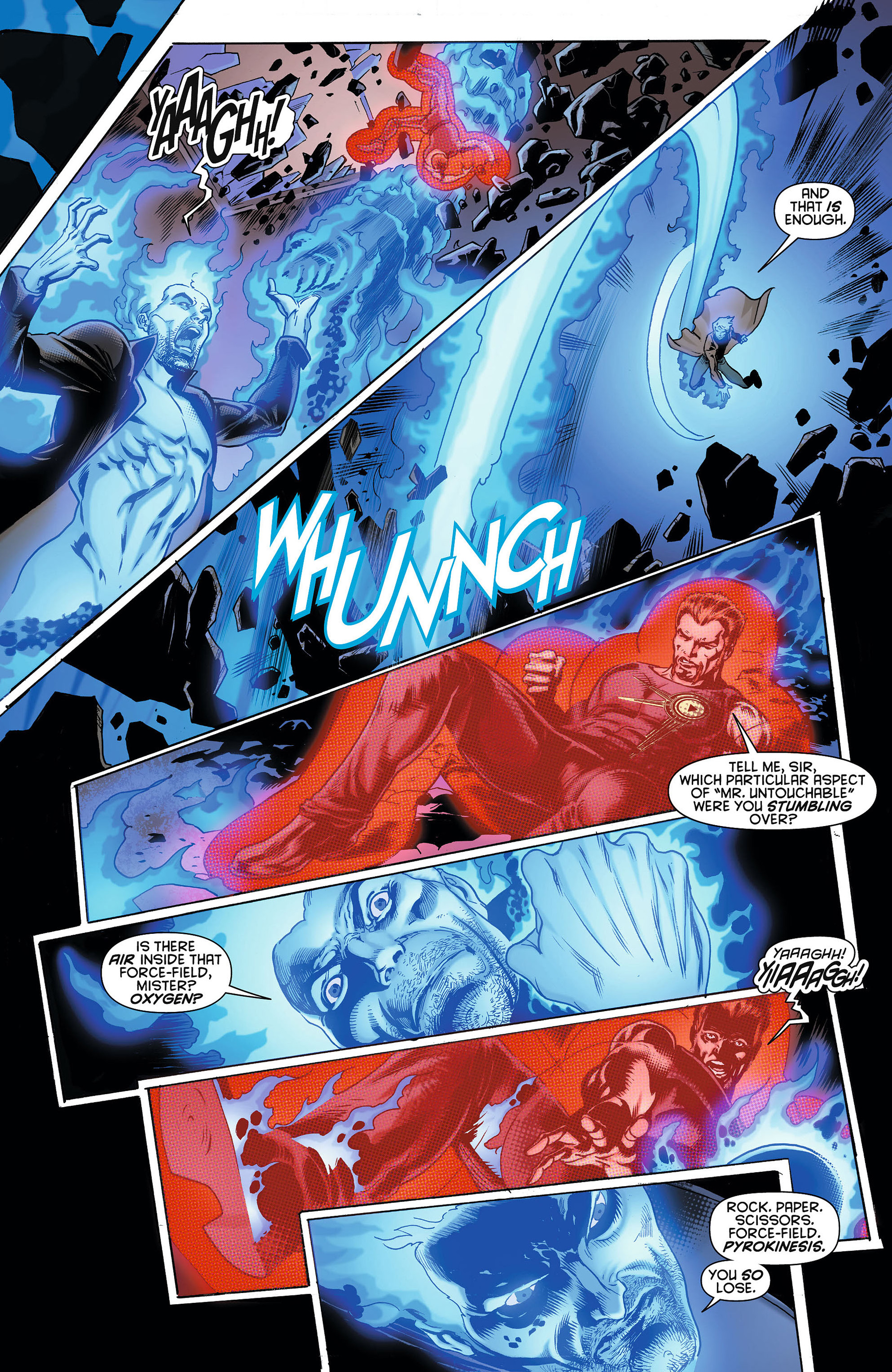 Read online Resurrection Man (2011) comic -  Issue #7 - 13