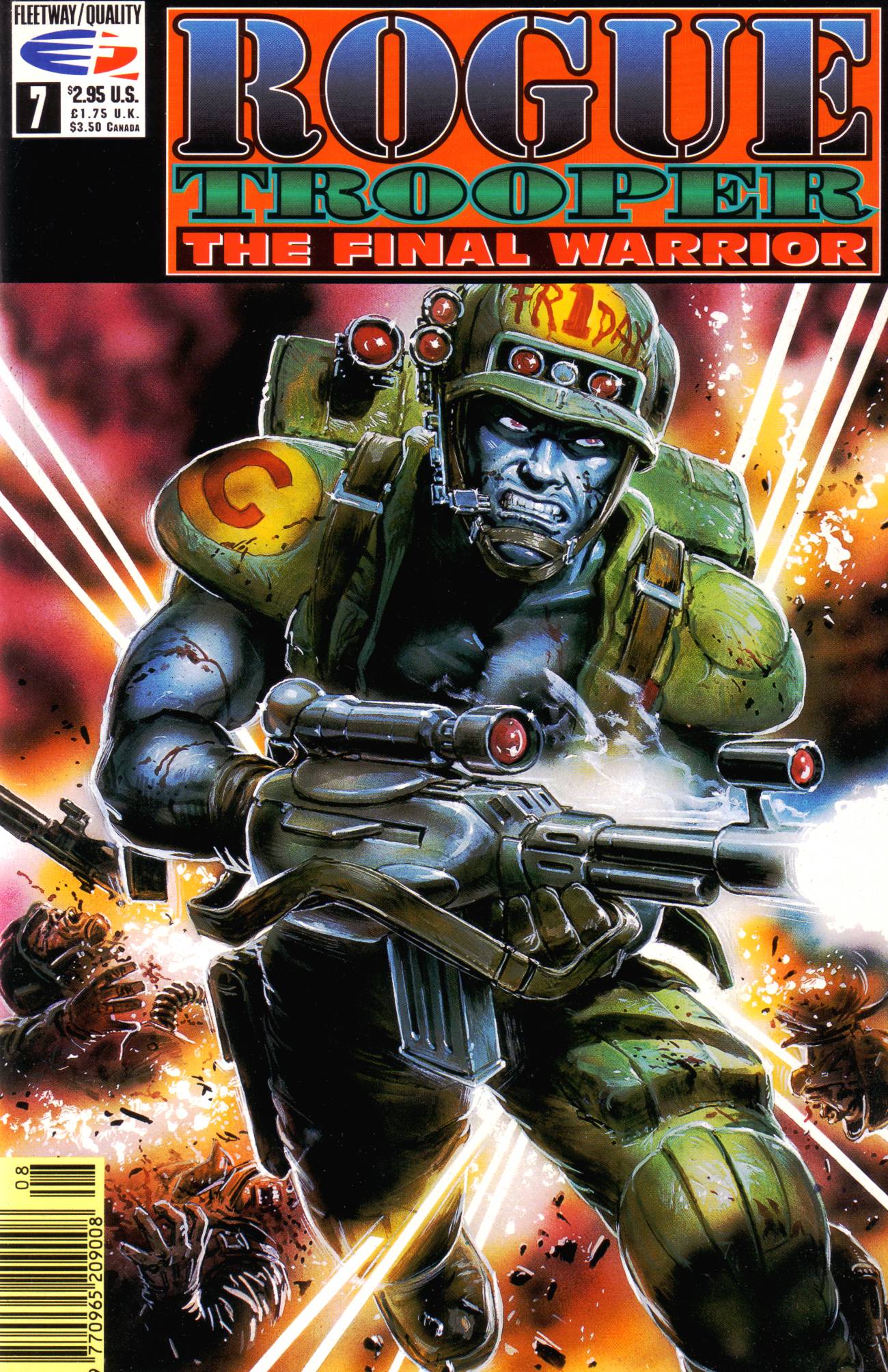 Read online Rogue Trooper:  The Final Warrior comic -  Issue #7 - 1