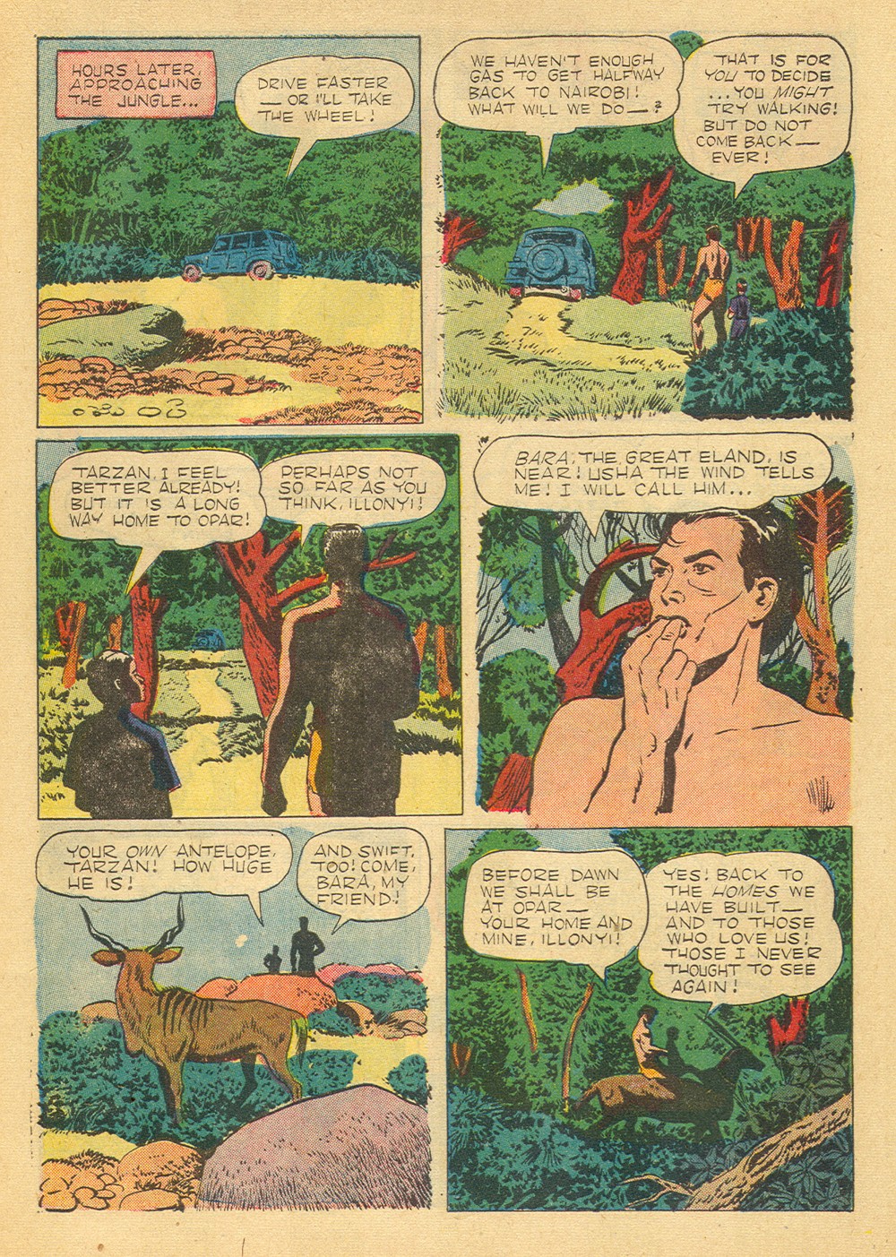 Read online Tarzan (1948) comic -  Issue #49 - 18