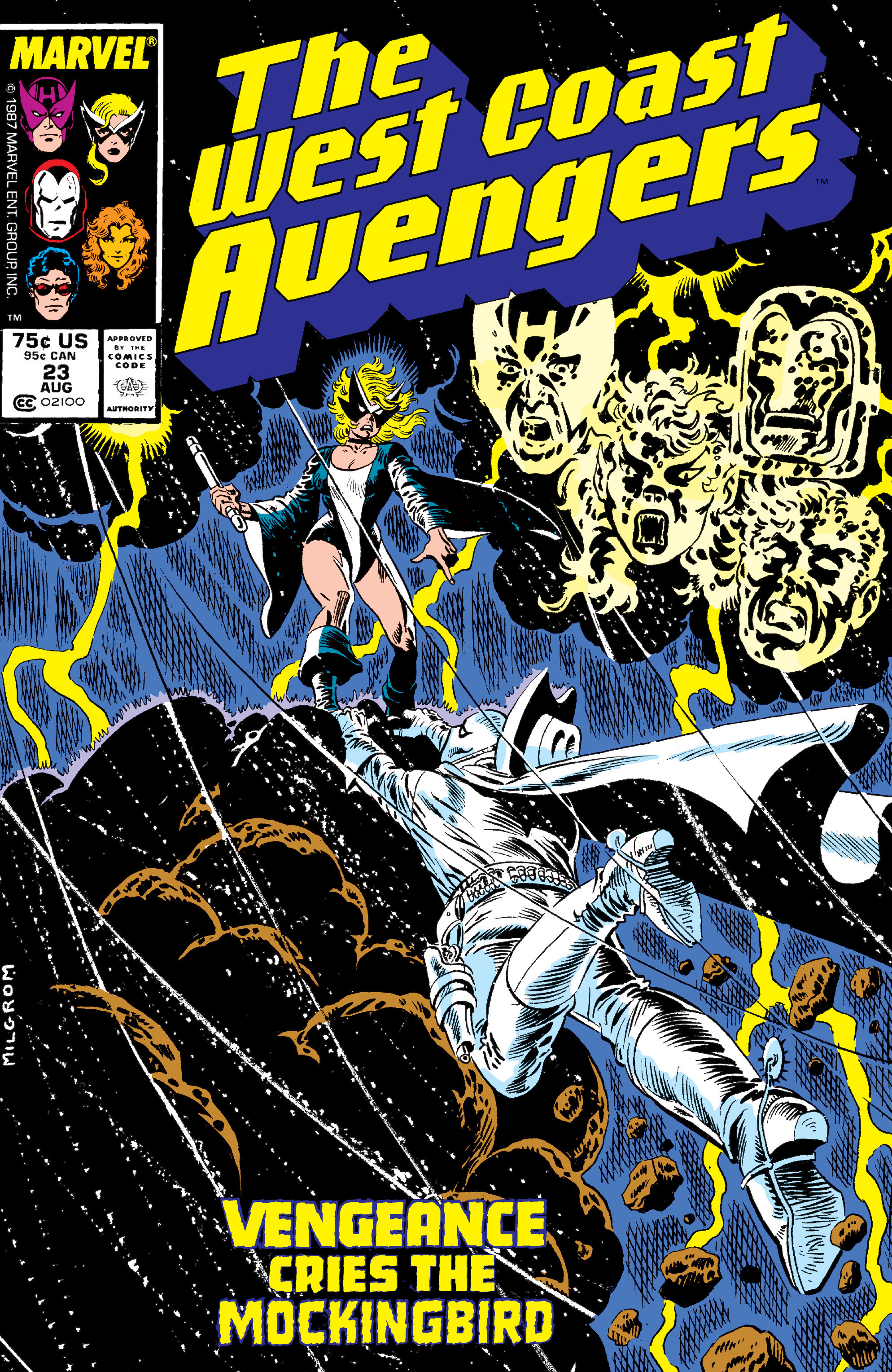 Read online West Coast Avengers (1985) comic -  Issue #23 - 1