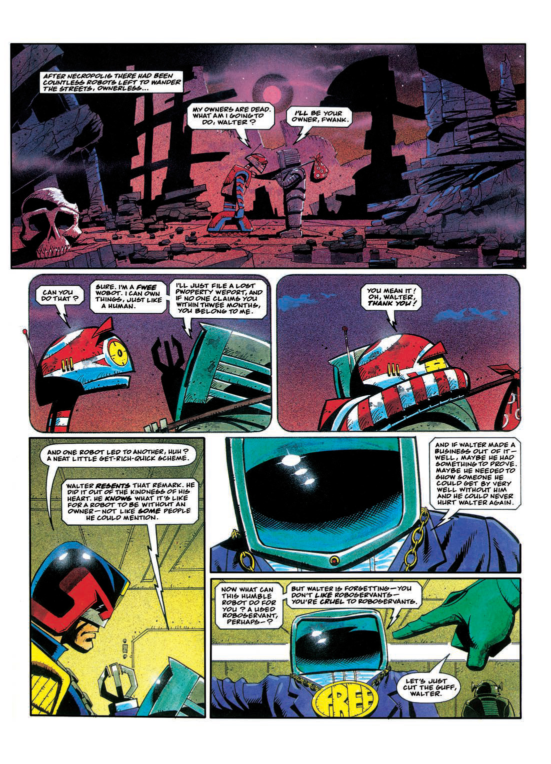 Read online Judge Dredd: The Restricted Files comic -  Issue # TPB 3 - 135